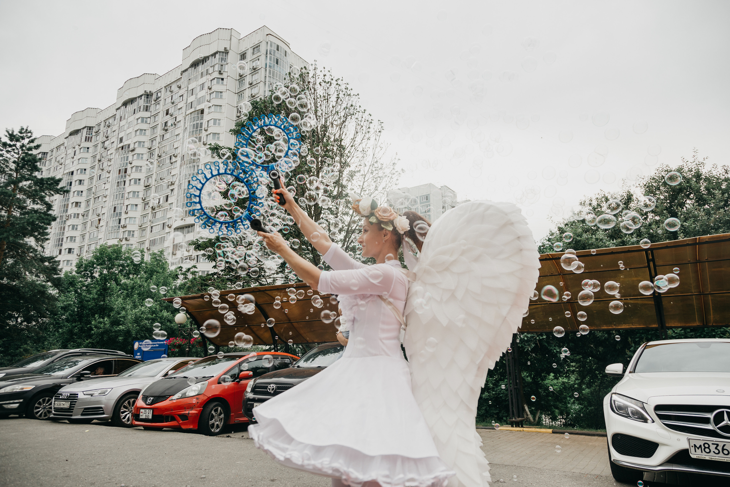 Выписка из роддома. Фотограф Никита Комаров