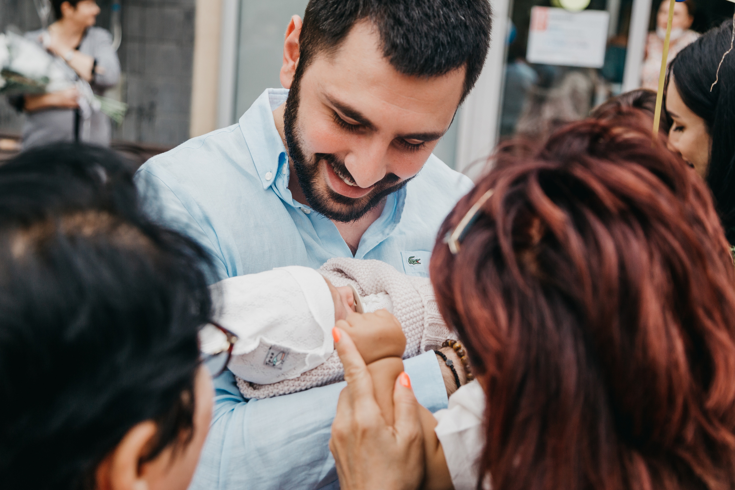 Выписка из роддома. Фотограф Никита Комаров