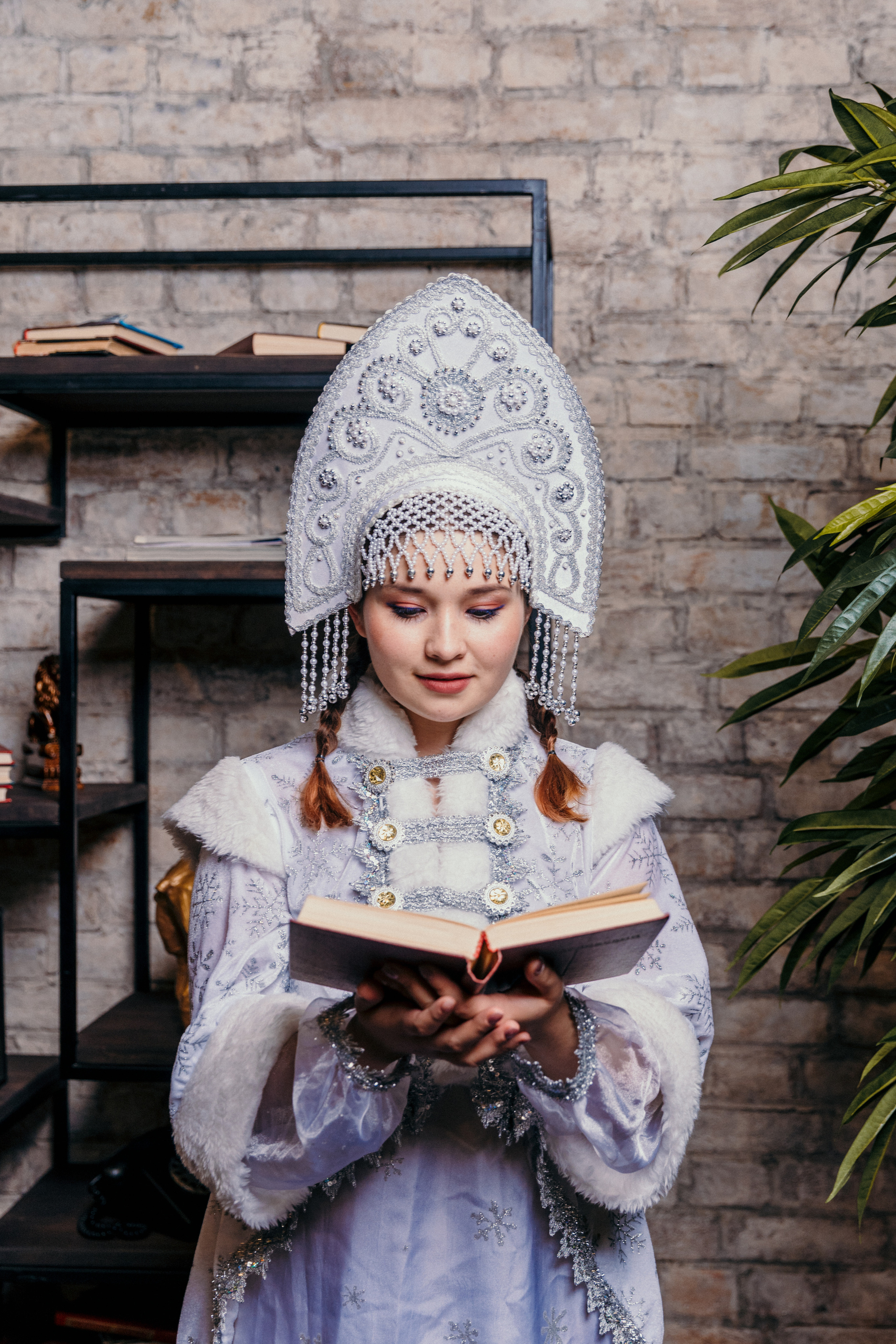 Дед Мороз и Снегурочка. Фотограф Никита Комаров