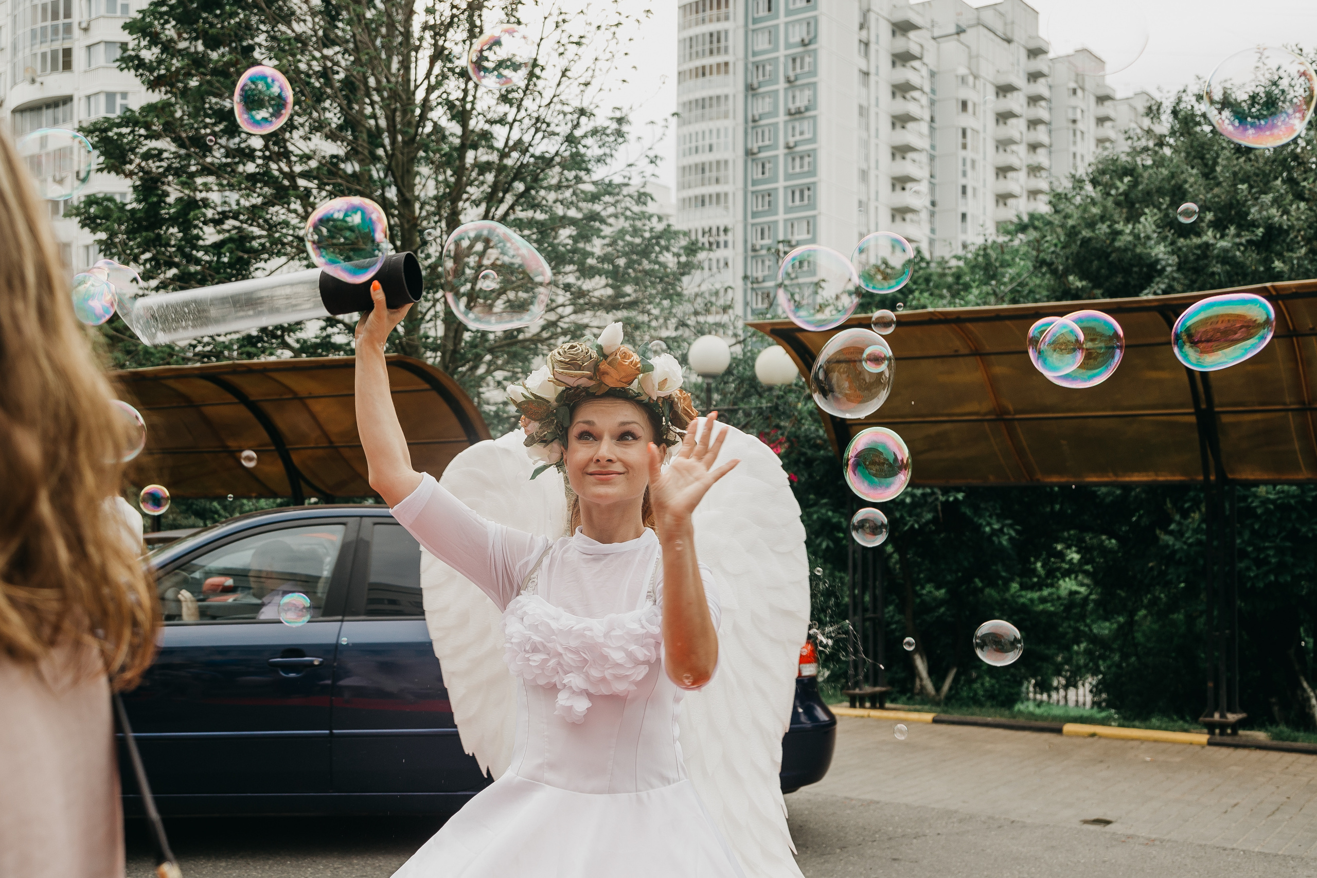 Выписка из роддома. Фотограф Никита Комаров