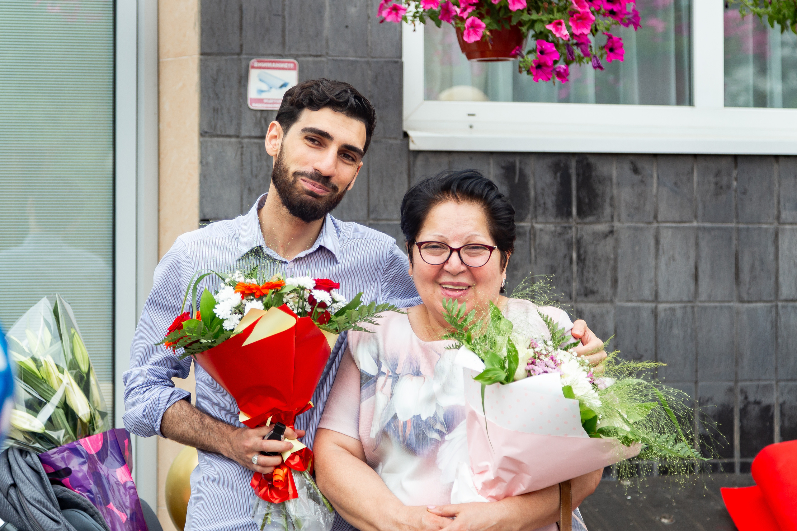 Выписка из роддома. Фотограф Никита Комаров