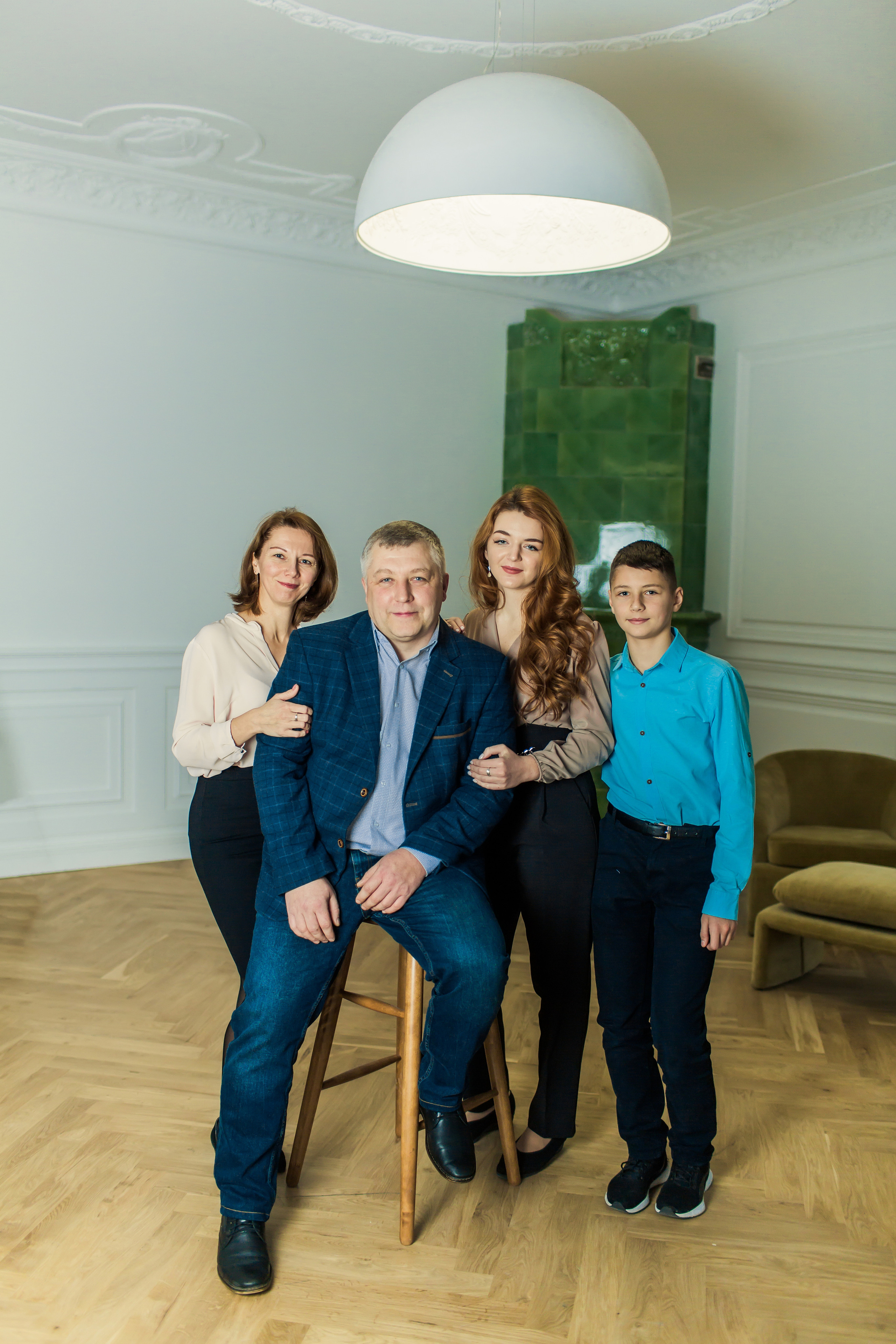 Семейная фотосессия в красивых интерьерах. Детский, свадебный и семейный фотограф Юлия Курбатова, Санкт-Петербург