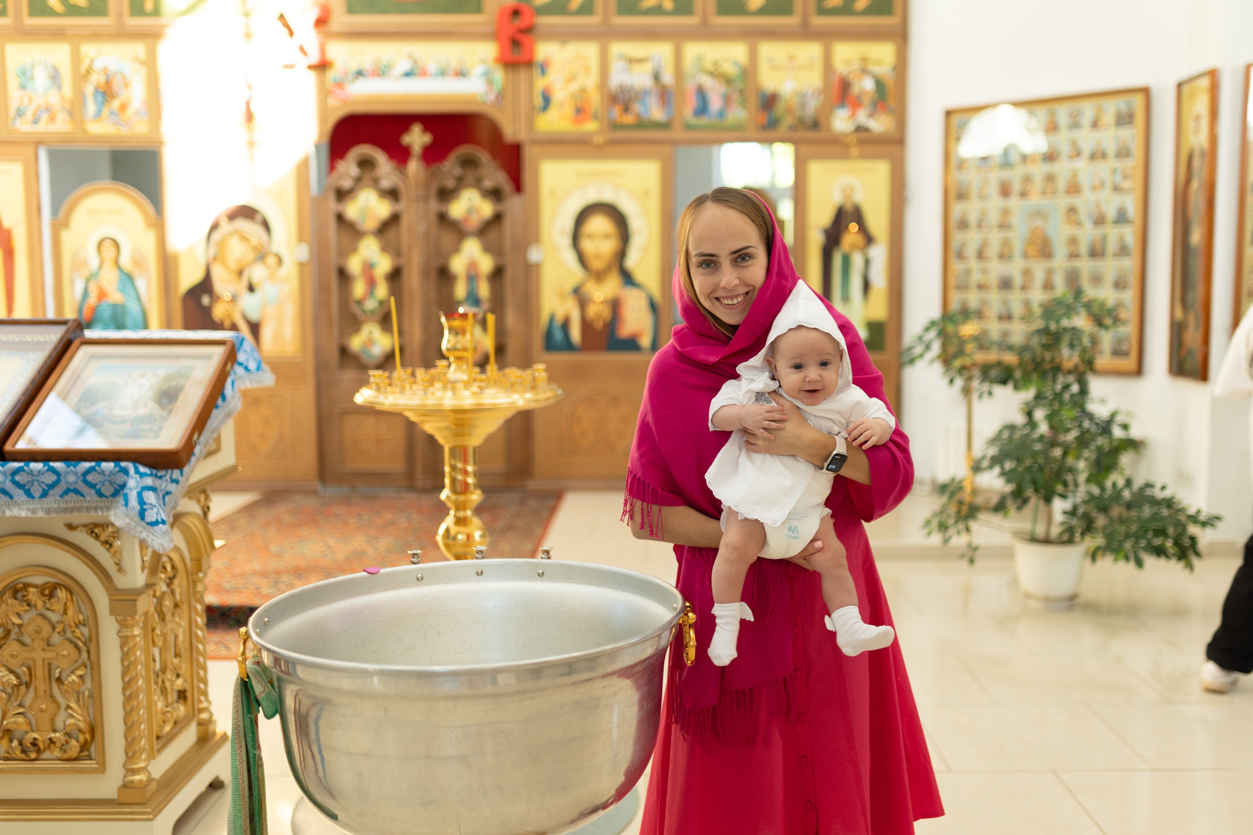 Крещение Артёма (все фото с таинсвта крещения). Фотограф новорожденных. Детский и семейный фотограф Марьяна Юдина