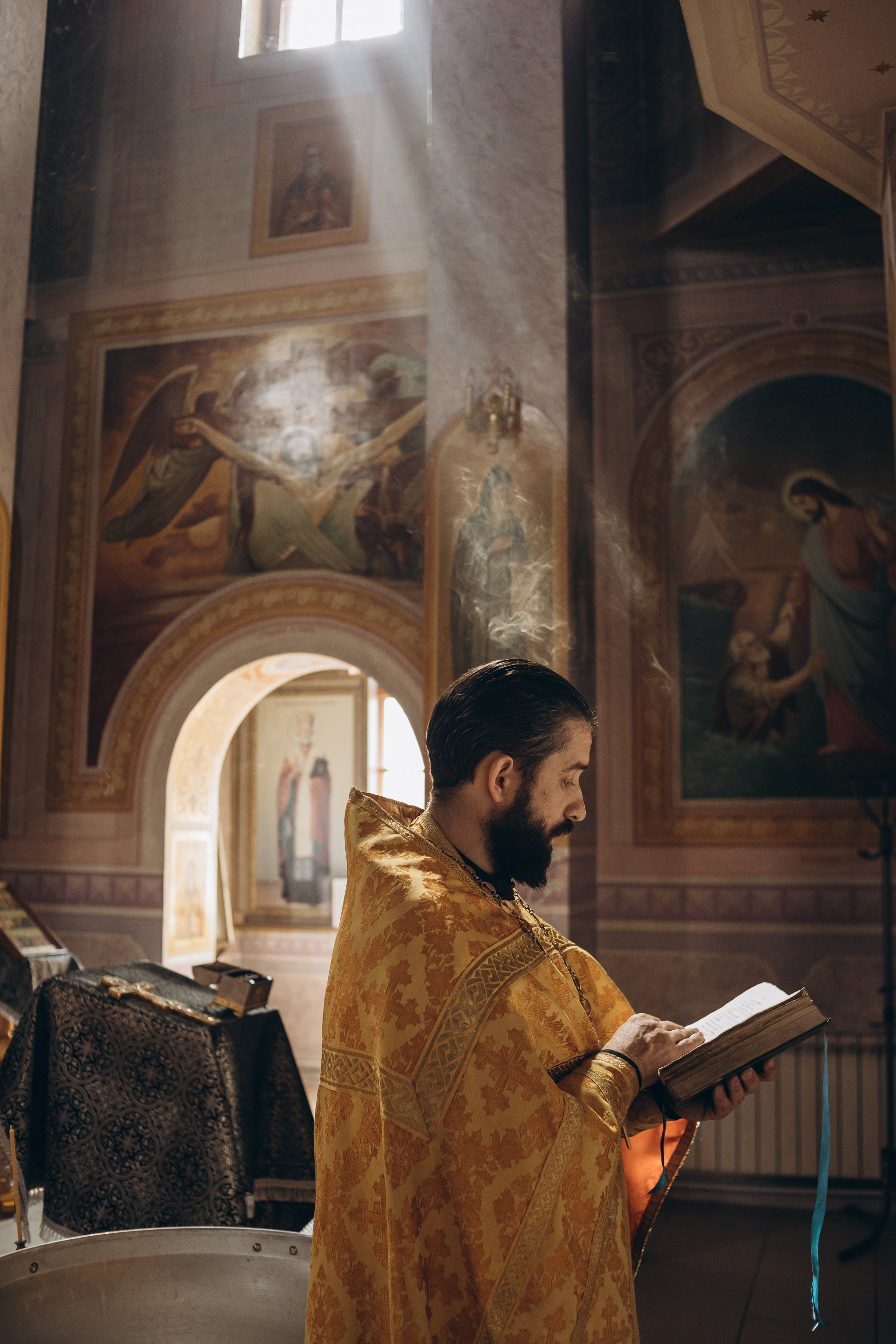 Крещение. Семейный фотограф в Волгодонске Краченцева Анна