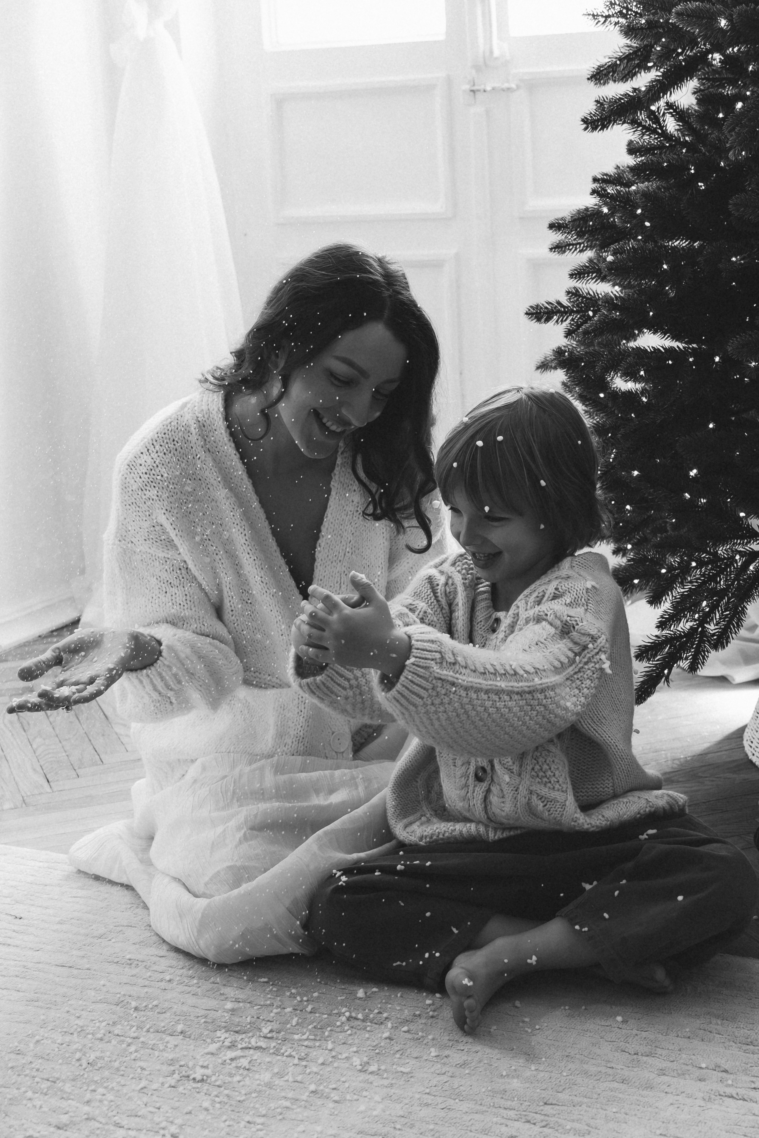 Теплая новогодняя история. Семейный фотограф в Москве Лоншакова Кристина
