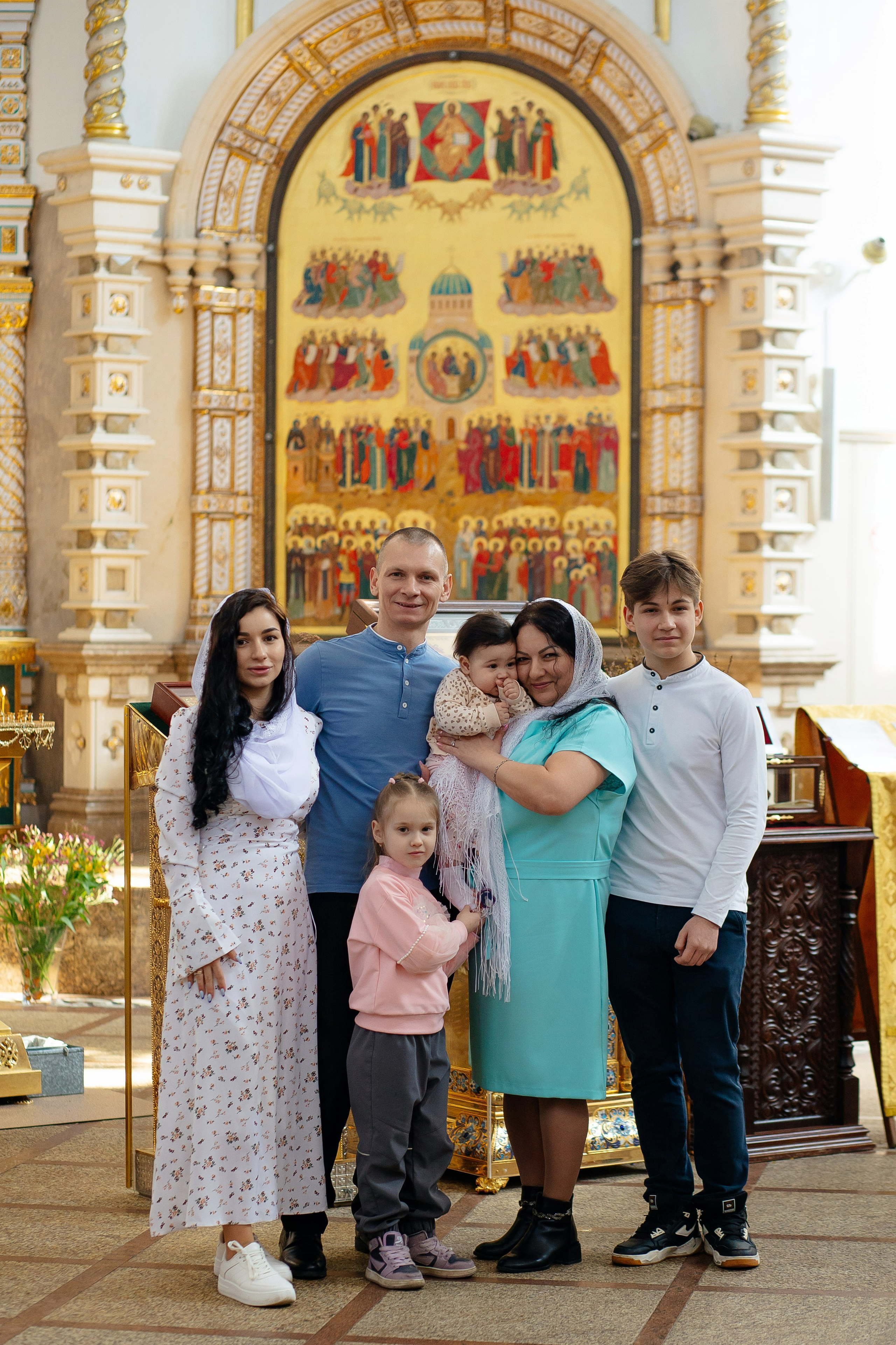 Крещение Амелии. Семейный и детский фотограф в Москве Александра Мак
