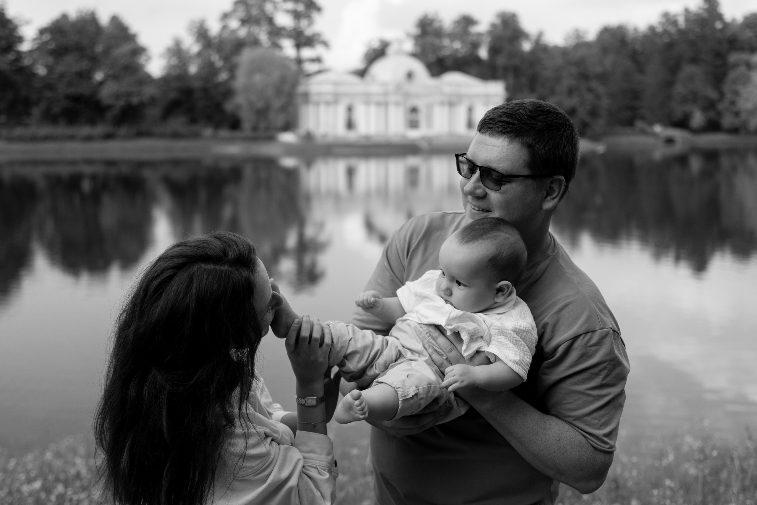 Семейная фотопрогулка в Пушкине. Семейный и свадебный фотограф в Санкт-Петербурге Татьяна Швыкова