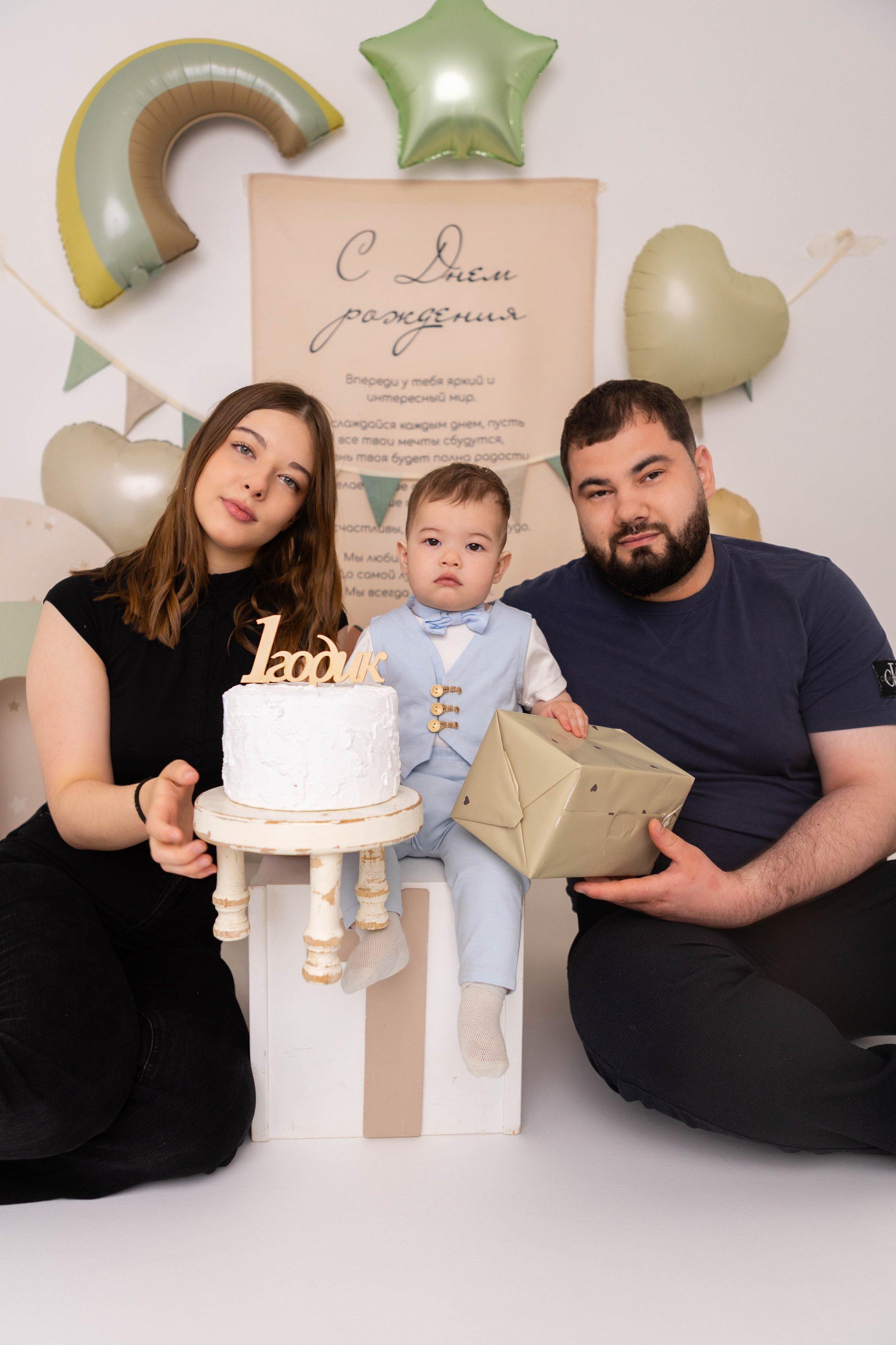 Ян 1 год. Фотостудия «Mom baby». Свадебный семейный и детский фотограф в Краснодаре Карина Федоровская
