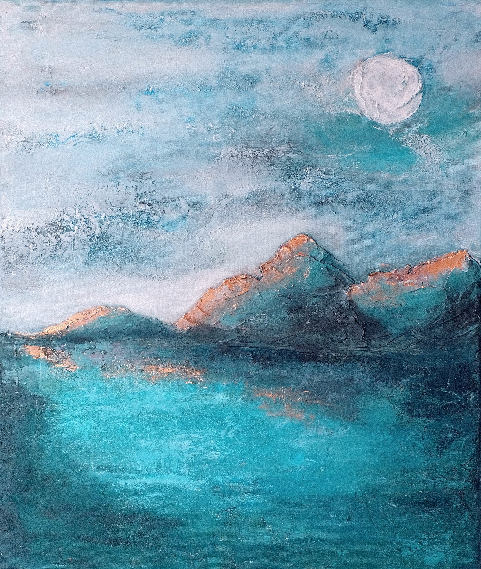 Абстракция. Художник Анастасия Кисткина, Петербург