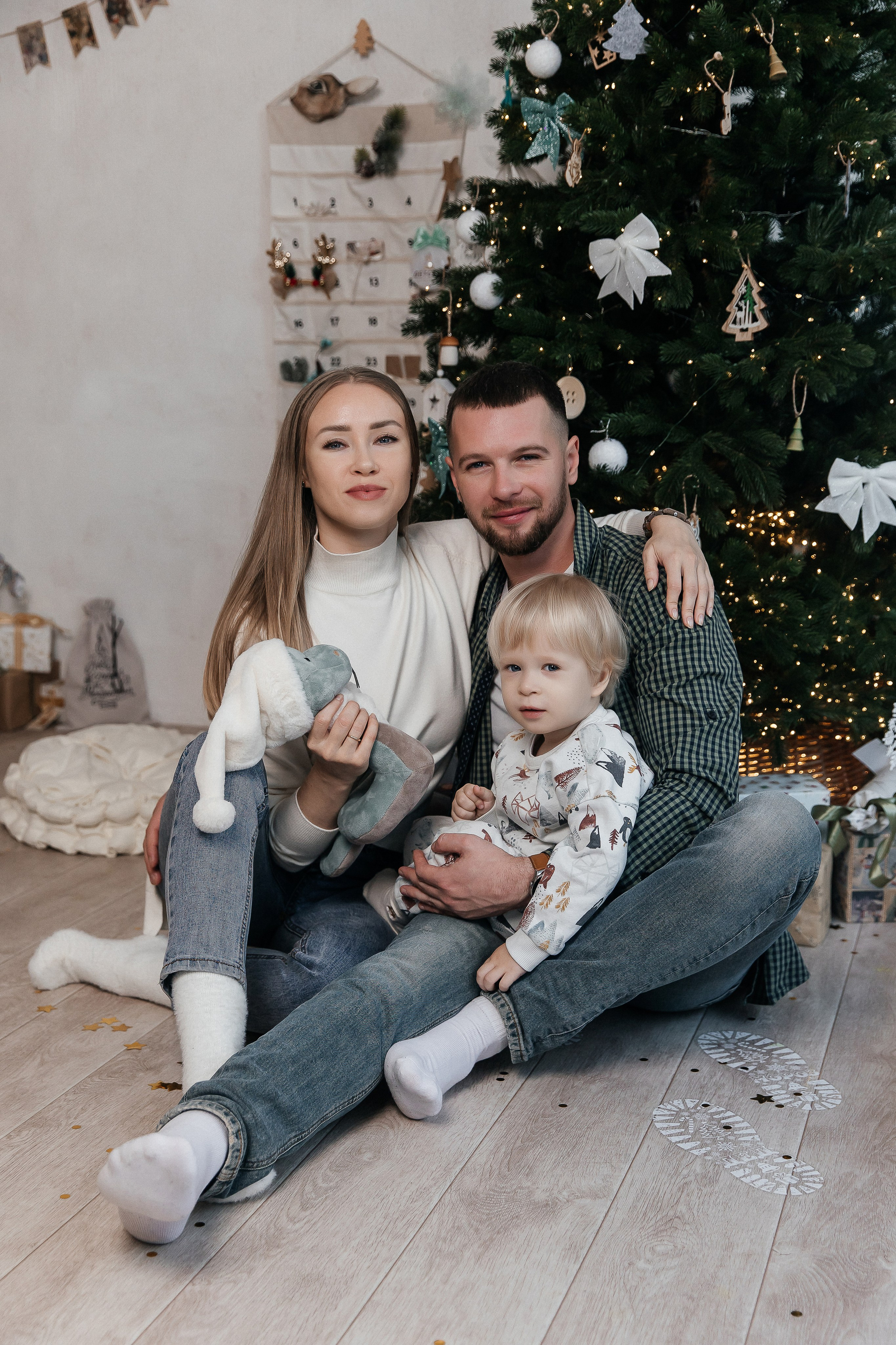 Фотосессия 2 в 1:новый год и день рождения 🎂🎄