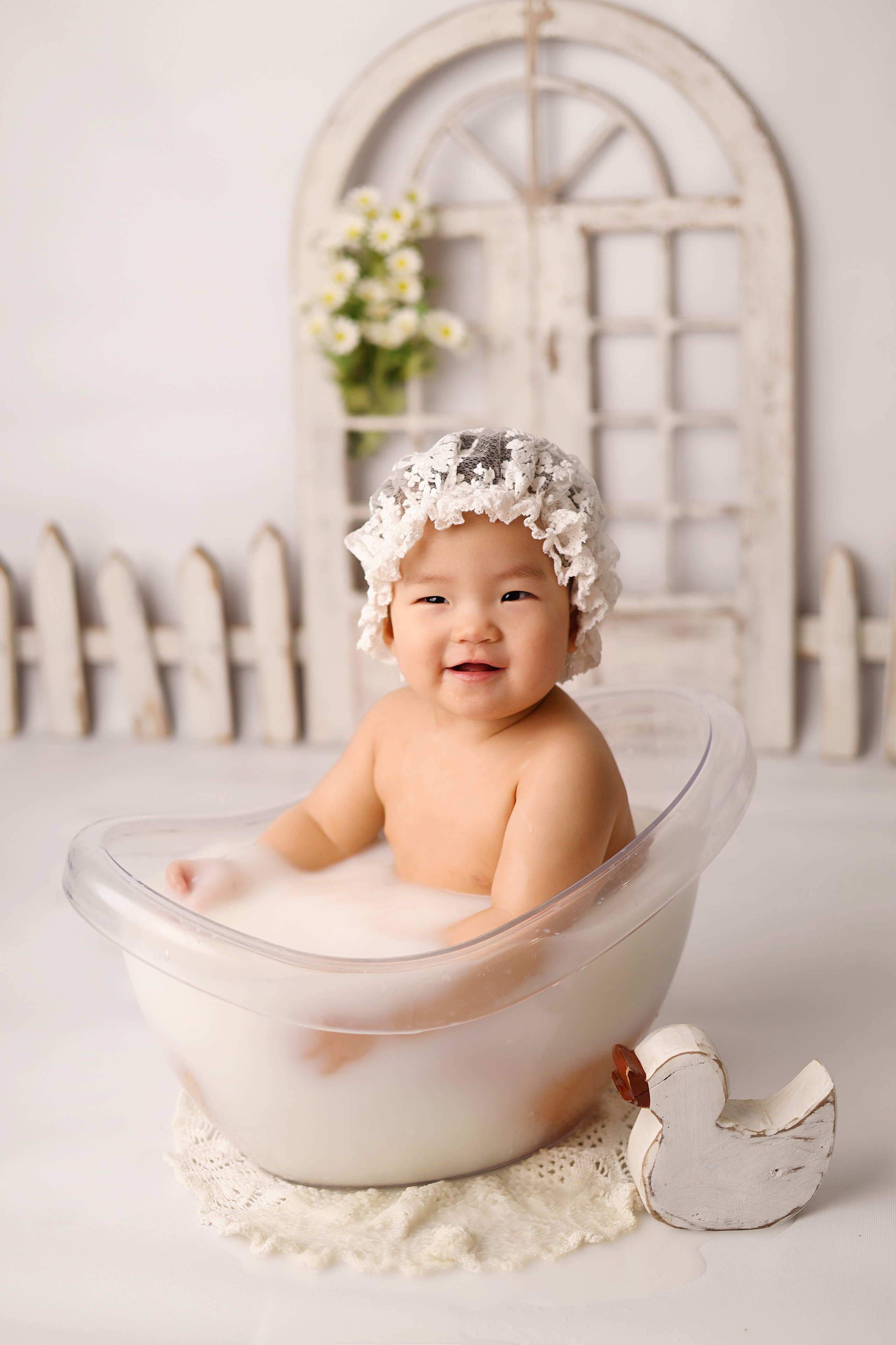 Фотосъемка одного годика Валерии. Фотограф новорожденных Москва. Ньюборн фотограф Москва