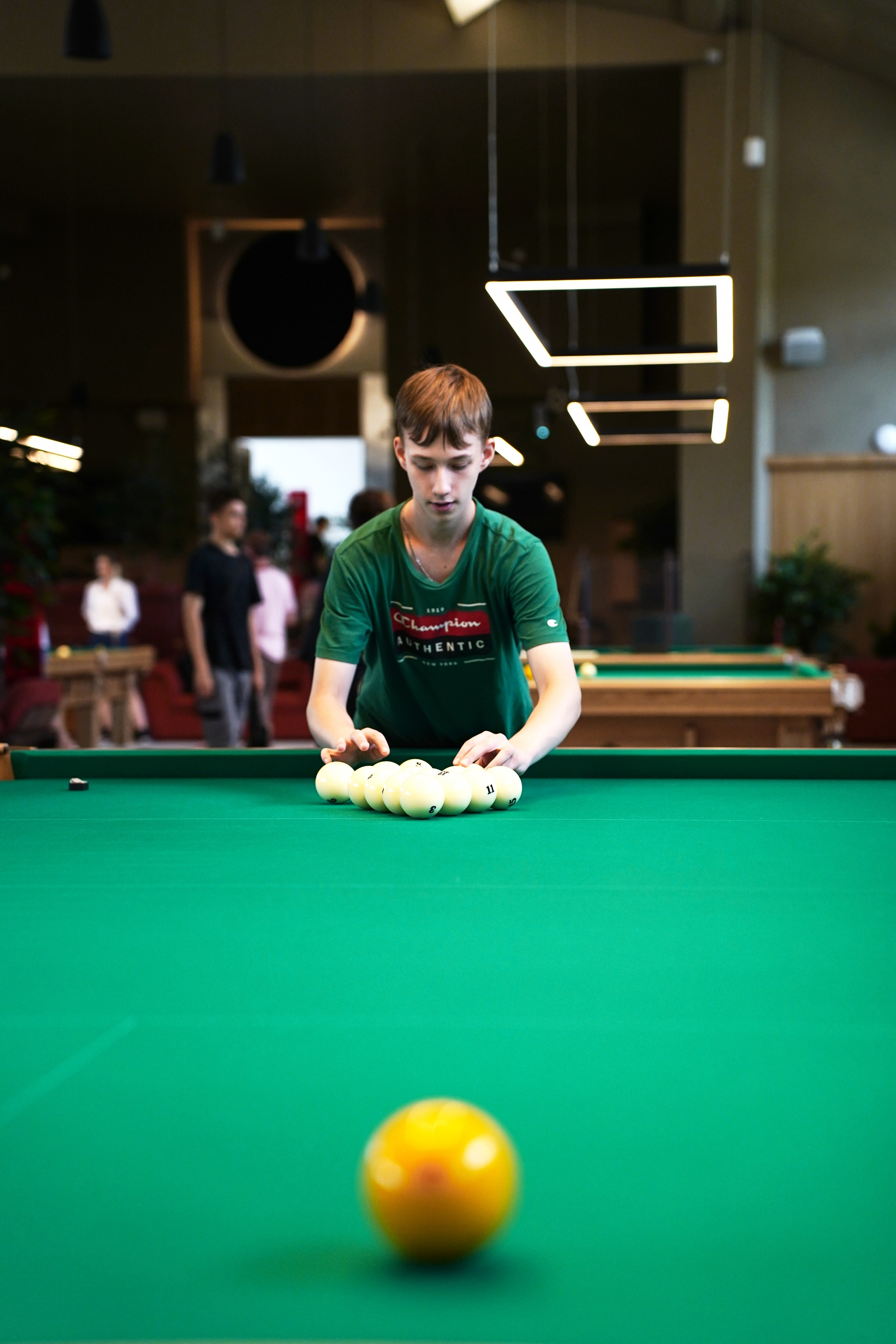 Бильярд Родина. Фотограф