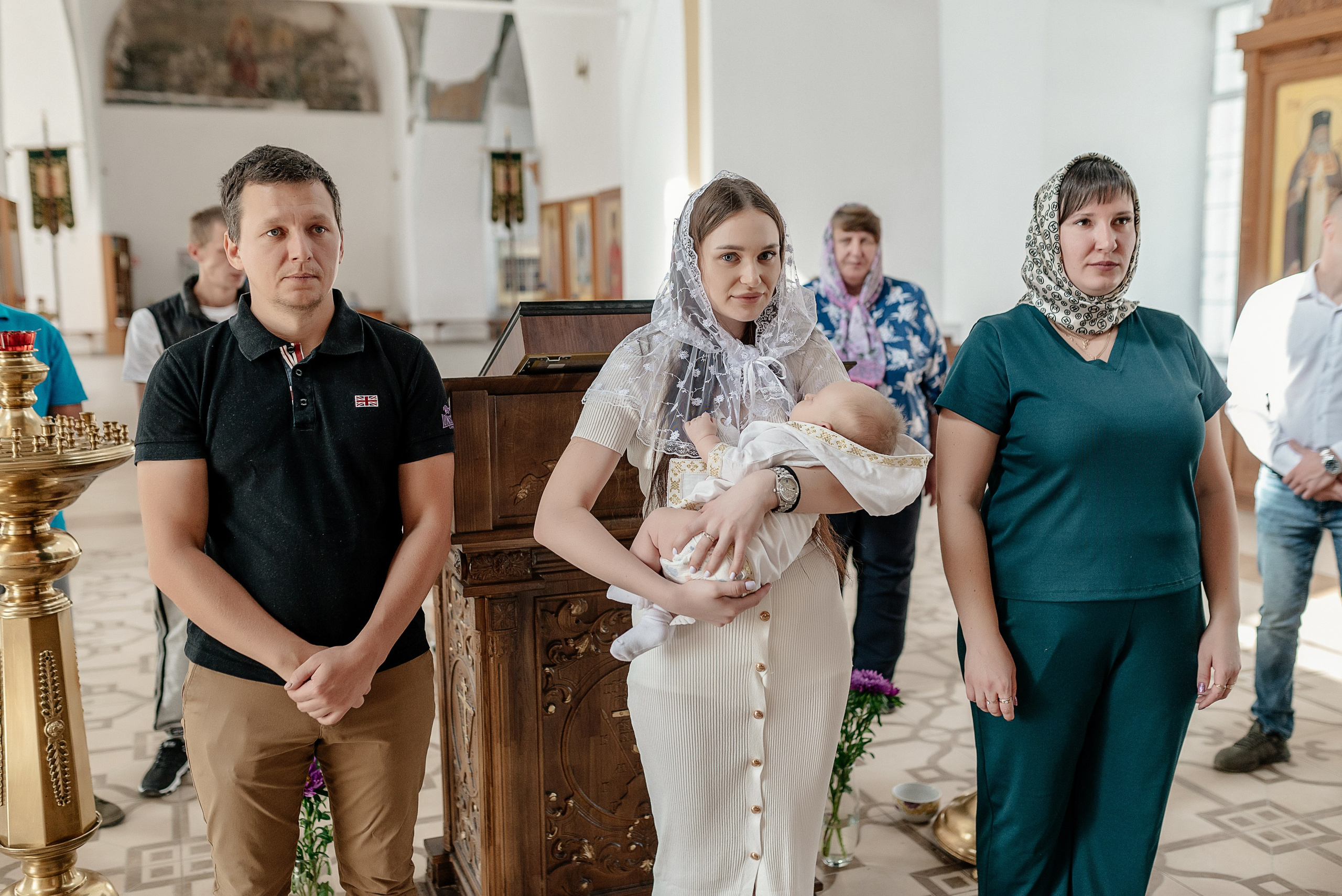 Фотосессия крещения. Фотограф в Калуге Марина Афанасьева