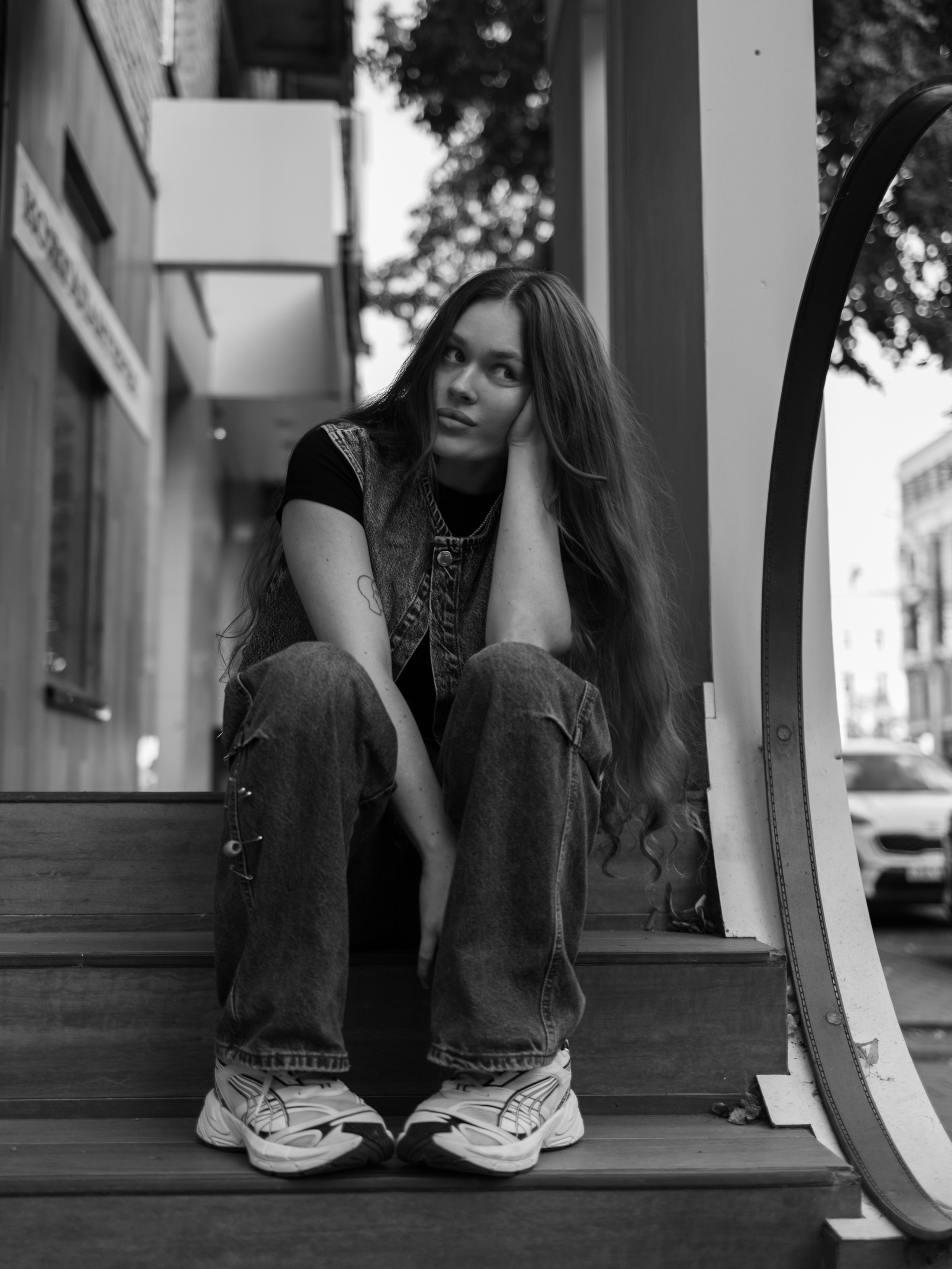 Богиня денима в городе. ElizabetArt — фотограф в Воронеже Елизавета Хлусова