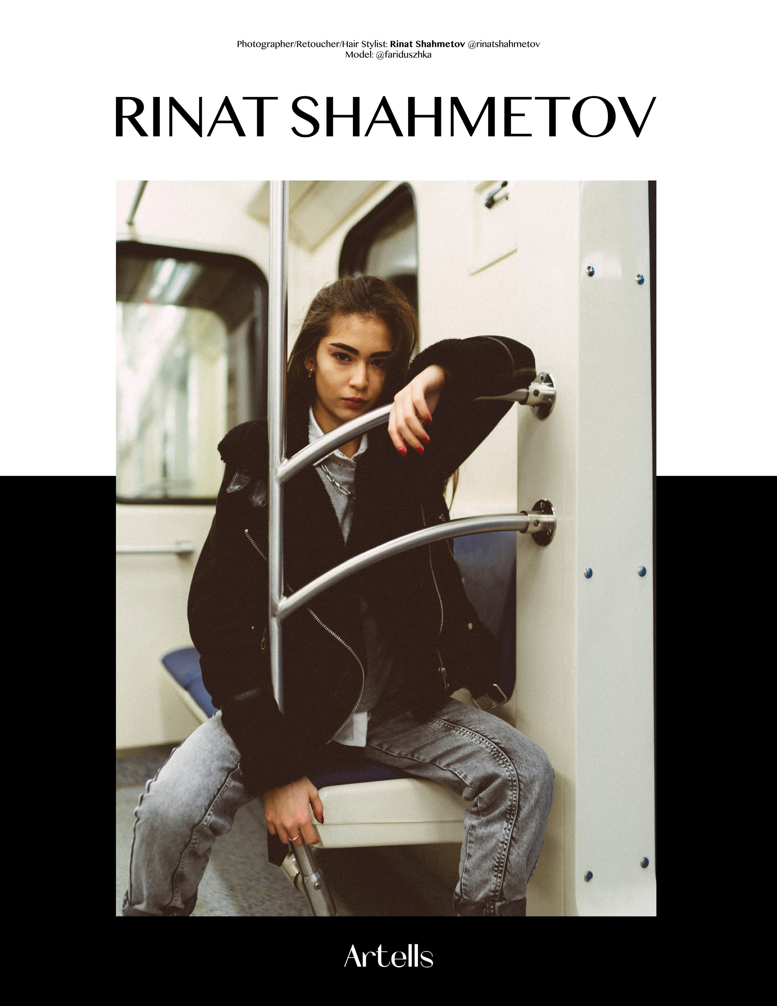 PRESS. New York photographer RINAT SHAHMETOV in New York city