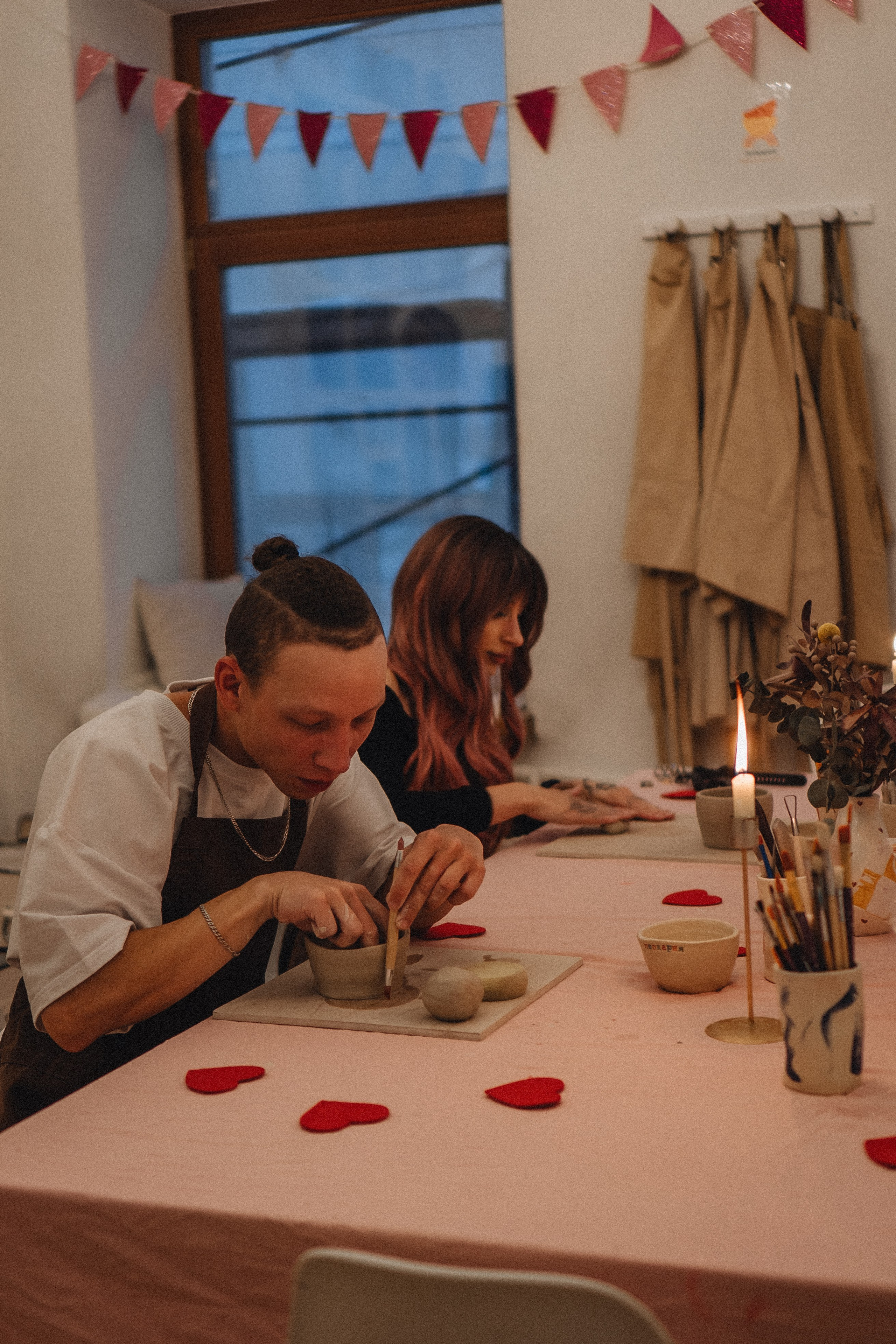 СВИДАНИЕ В ГОНЧАРНОЙ МАСТЕРСКОЙ. Профессиональный фотограф, Санкт-Петербург — Виктория Богомолова