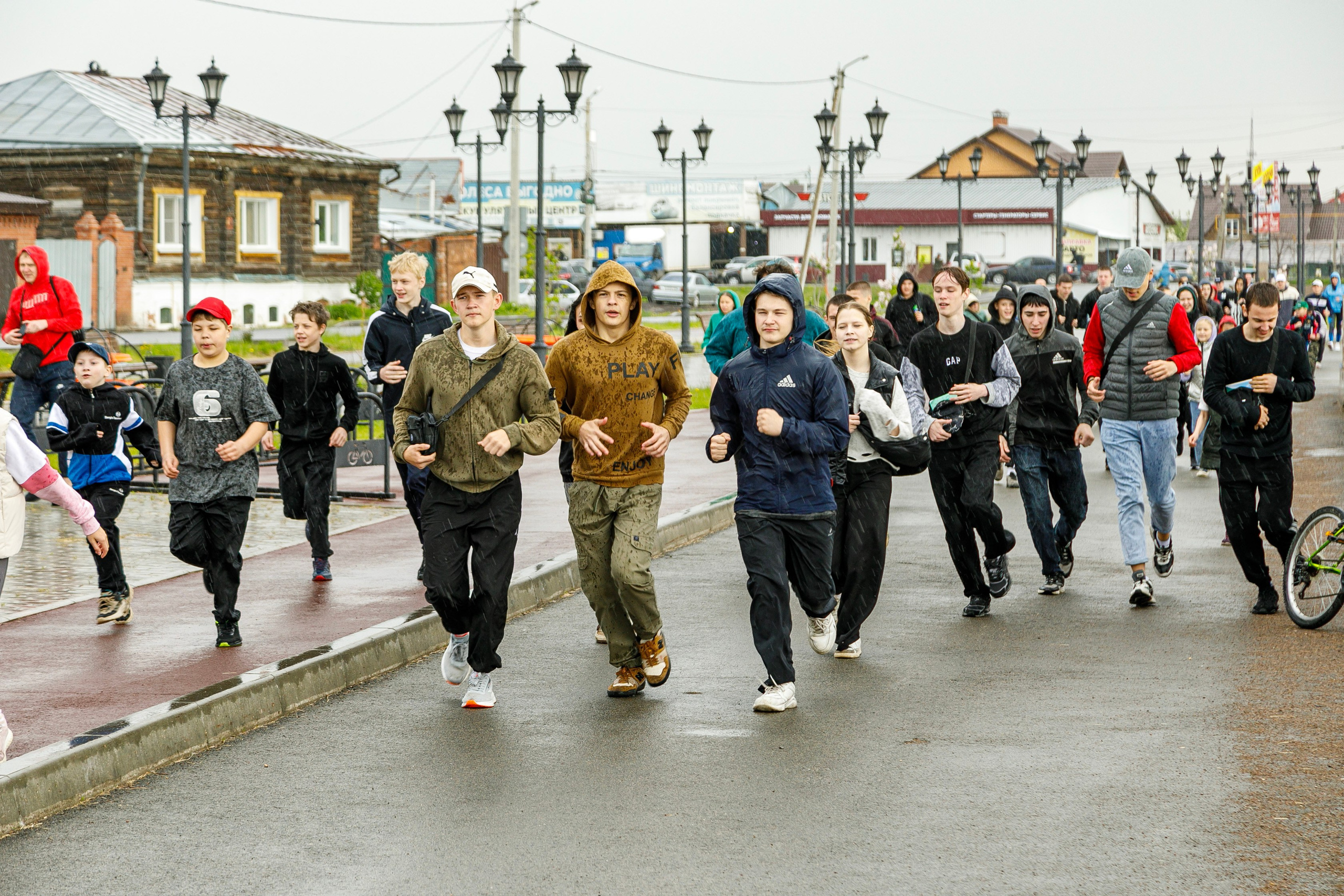 «СпортЛето» и «Зарядка с чемпионом» — семья Сармачевых 😋. Фотограф Андрей Гузеев