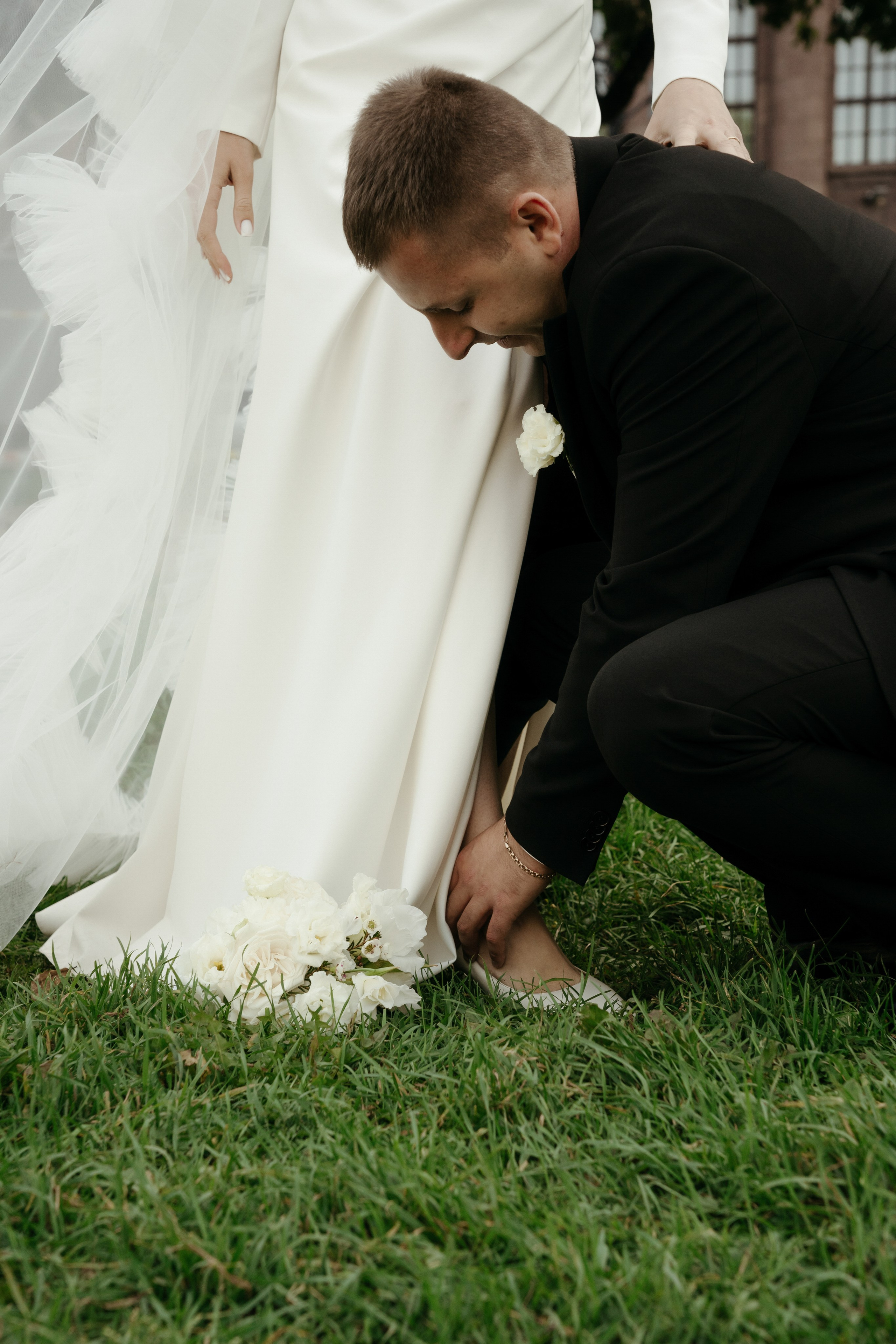 Однажды в летнем саду. Свадебный фотограф в Петербурге Таша Вайб