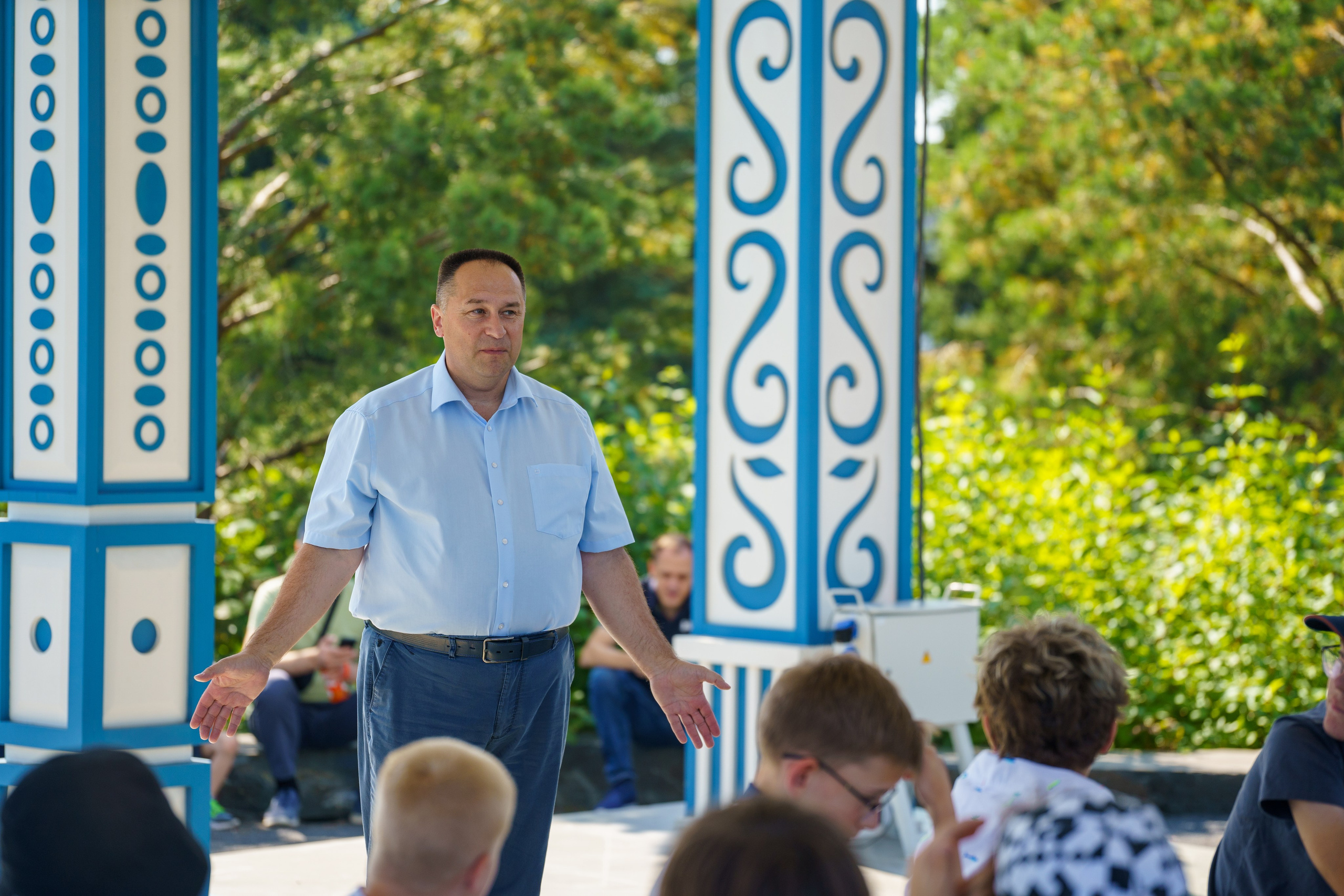 Gzhel fairy tale — Гжельская сказка