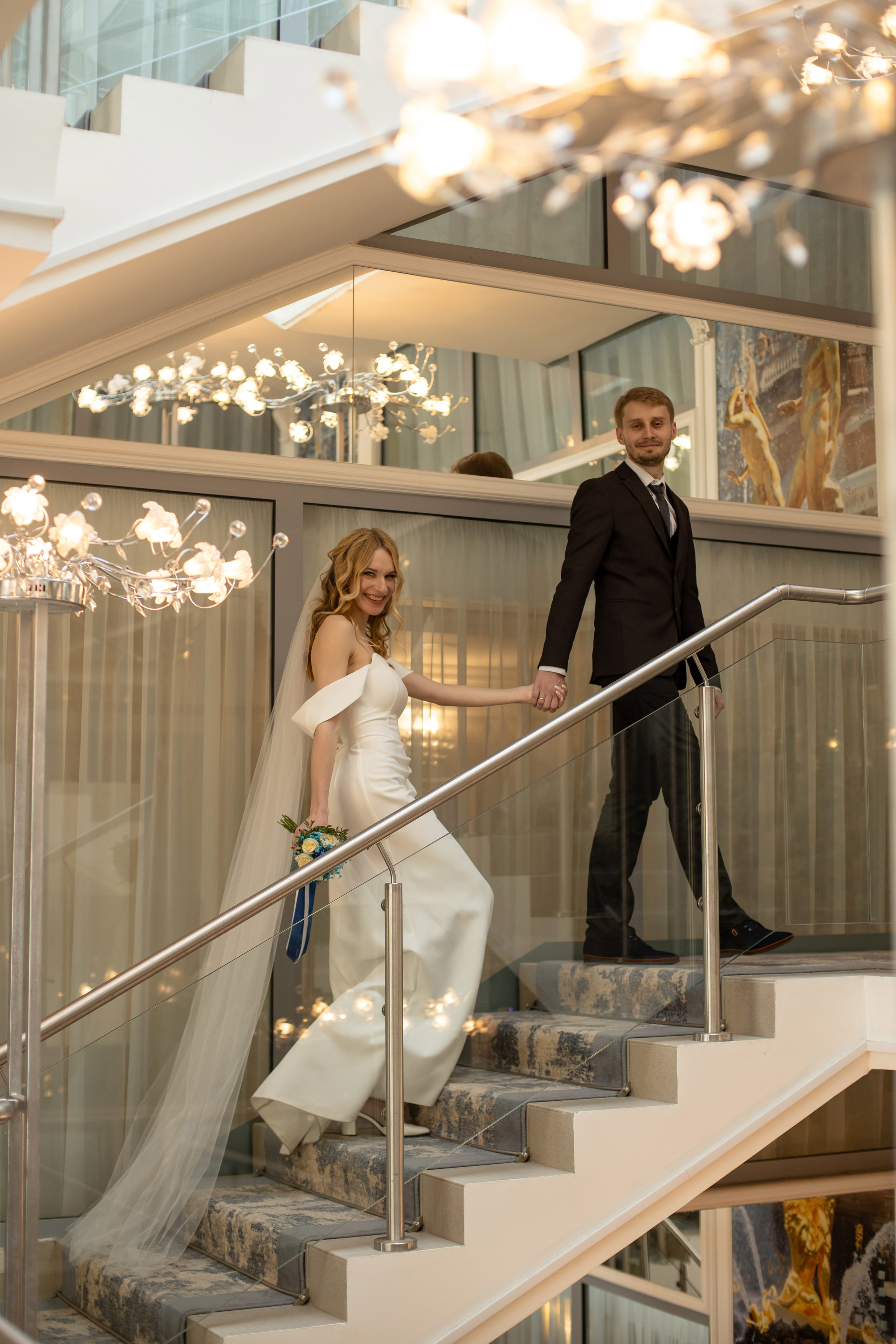 Петергоф / ЗАГС + прогулка. Свадебный и семейный фотограф в Москве Диана Левченко