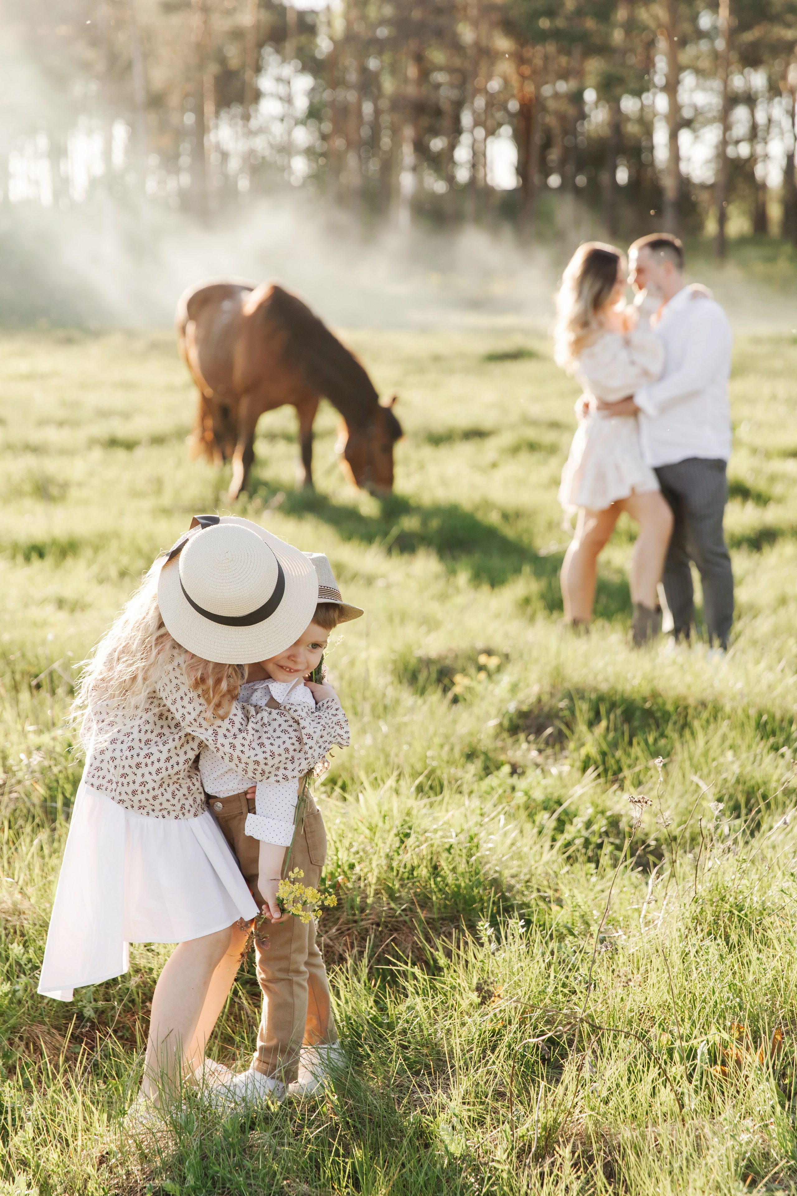 Ольга, Иван, Алёна и Ярослав. Свадебный и семейный фотограф Александра Кос