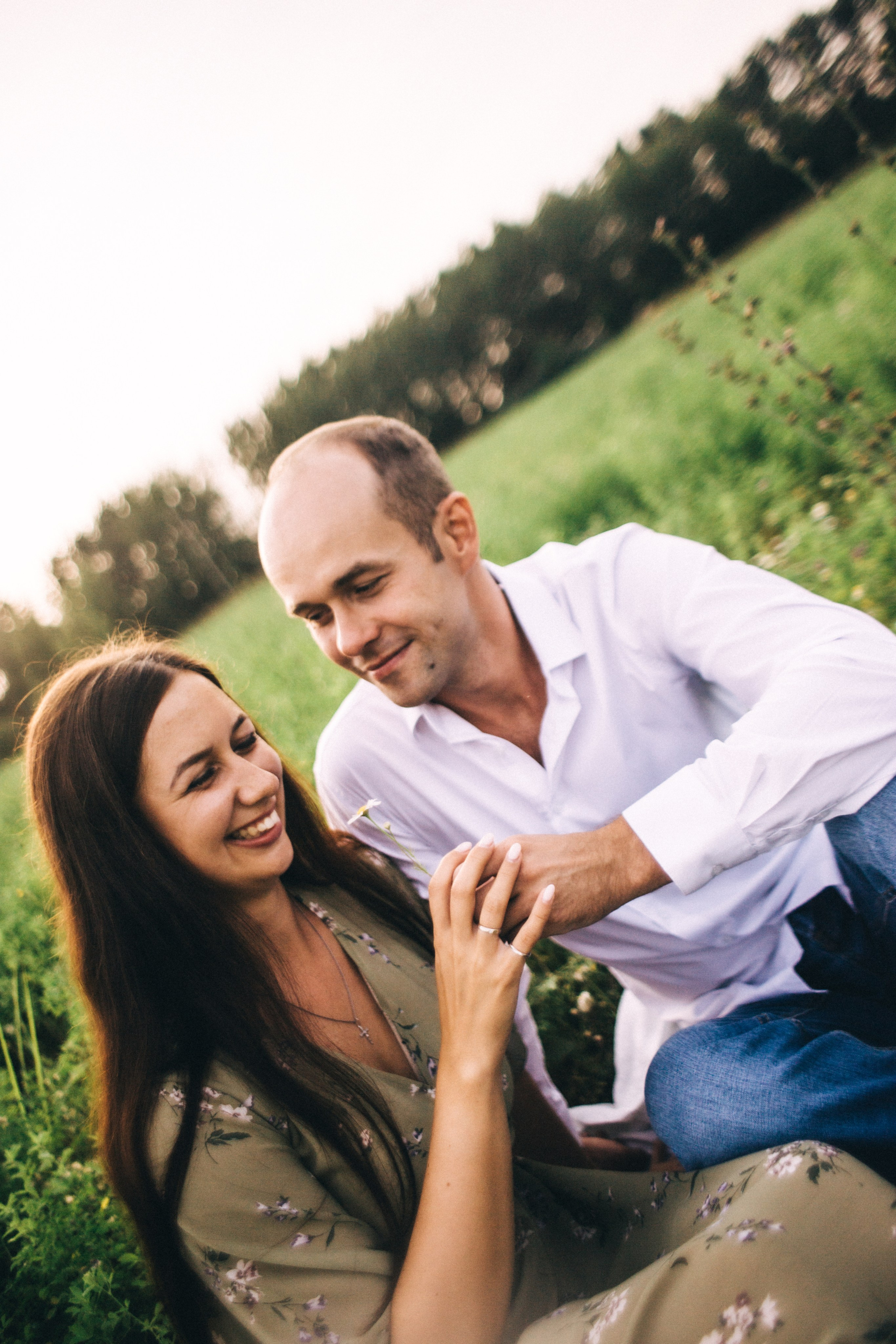 Н+ А. Поле. Закат. Фотограф в Нижнем Новгороде