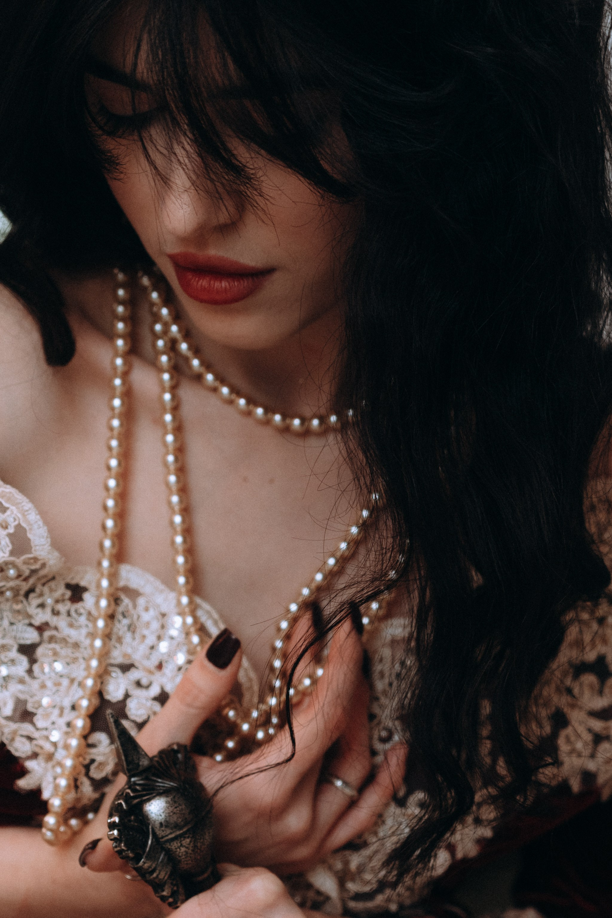 Готическая фотосессия в фотостудии. Портретный свадебный фотограф Крым | Евгения Щитенко