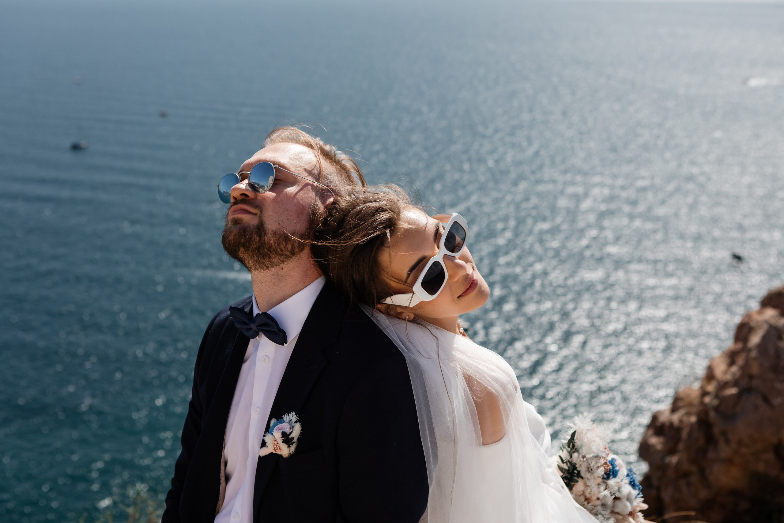 Свадебная съёмка в Балаклаве в крепости Чембало. Свадебный фотограф, фотосъемка в Крыму, Севастополе, Симферополе, Ялте