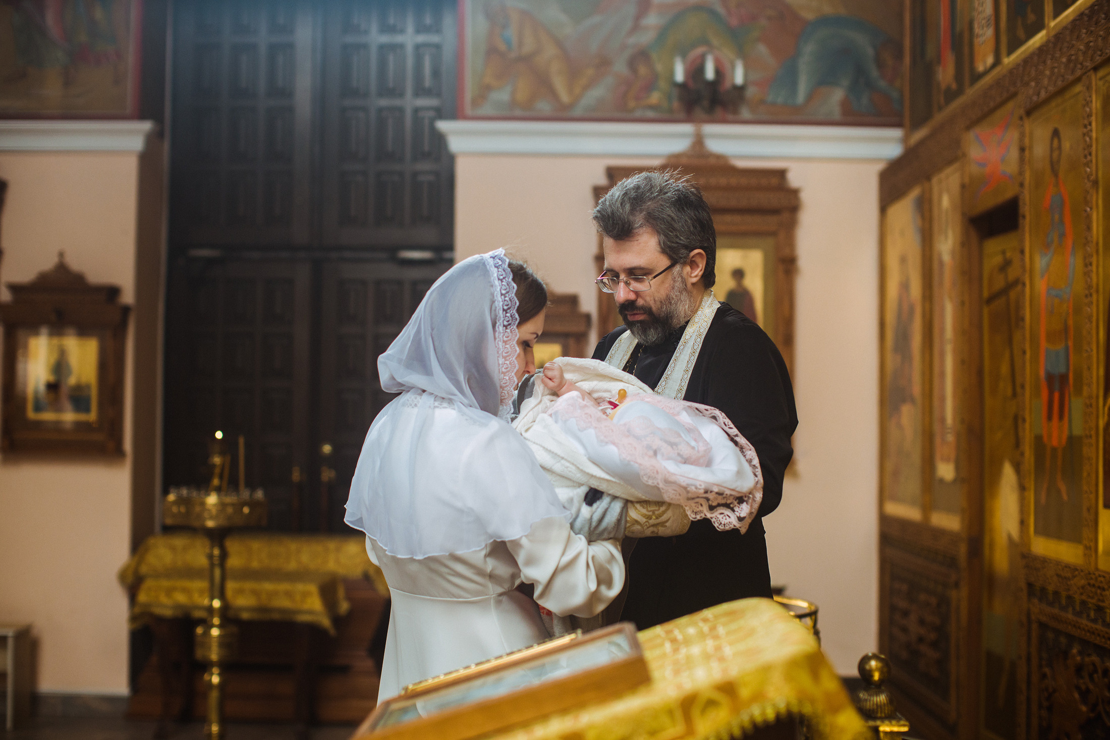 Храм Георгия Победоносца. Крещение Ариши. Фотографы в городе Волгограде — Людмила Агеева и Алексей Околелов