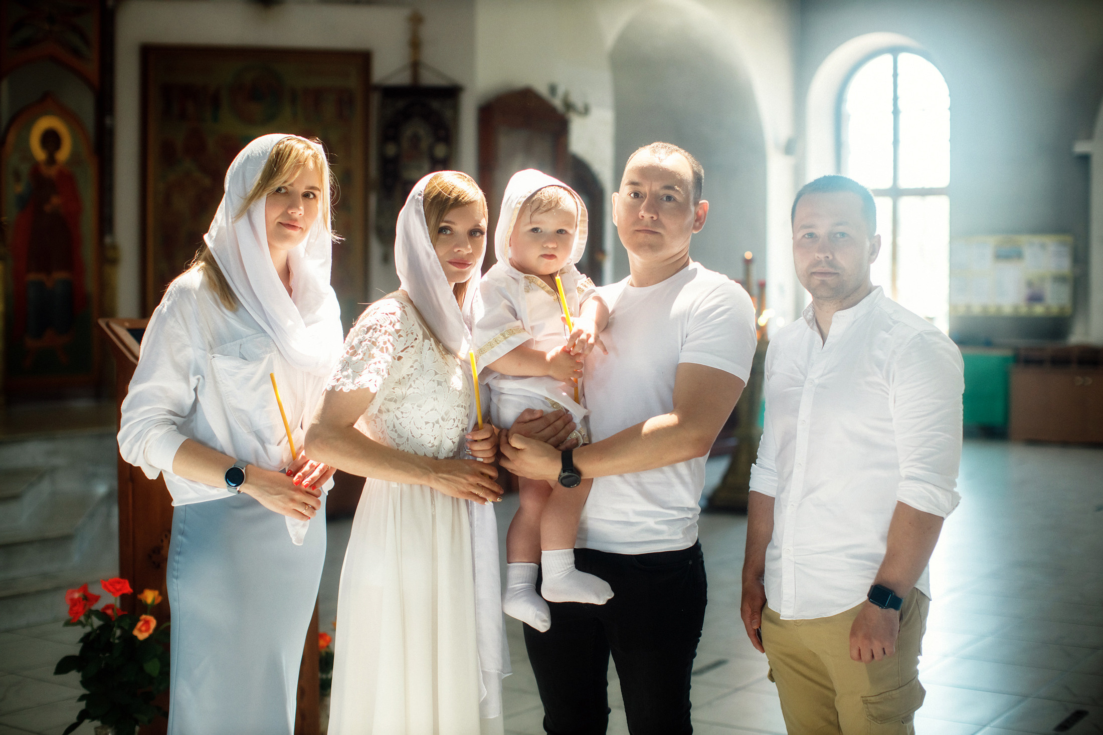 Собор Иоанна Богослова. г. Волжский Крещение Артема. Фотографы в городе Волгограде — Людмила Агеева и Алексей Околелов