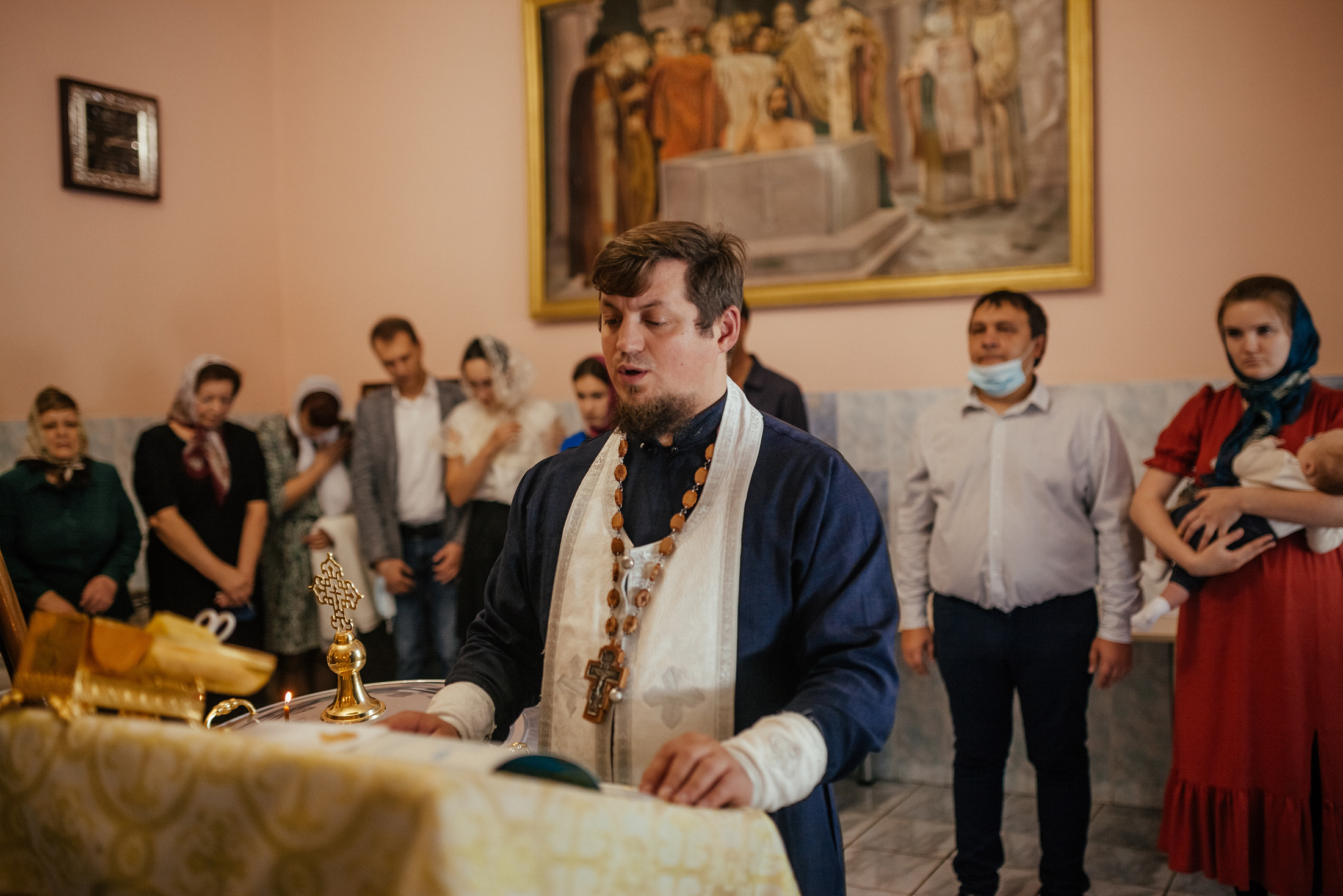 Казанский кафедральный собор. Крещение Ванечки. Фотографы в городе Волгограде — Людмила Агеева и Алексей Околелов