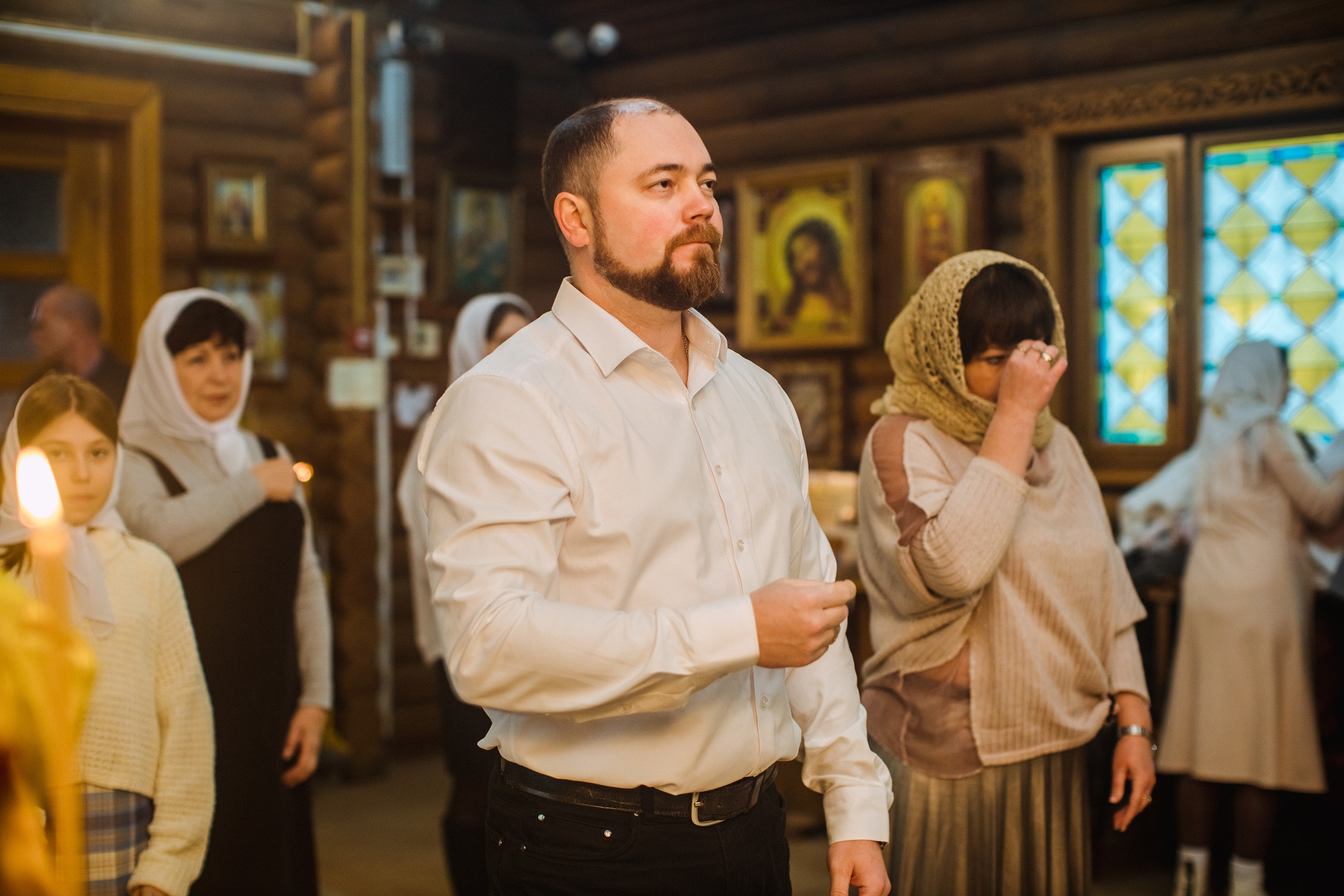Храм Преображения Господня. Крещение Леры. Фотографы в городе Волгограде — Людмила Агеева и Алексей Околелов