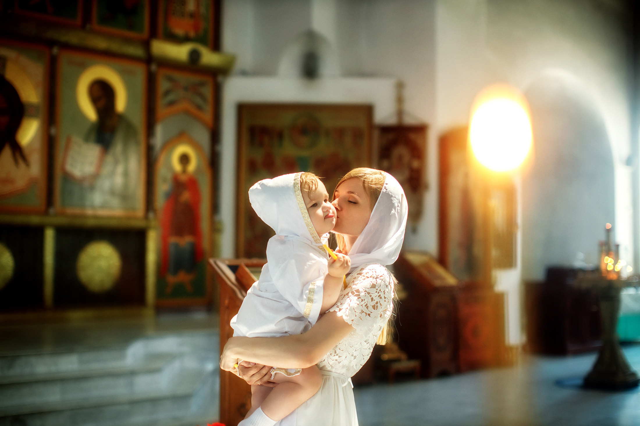 Собор Иоанна Богослова. г. Волжский Крещение Артема. Фотографы в городе Волгограде — Людмила Агеева и Алексей Околелов