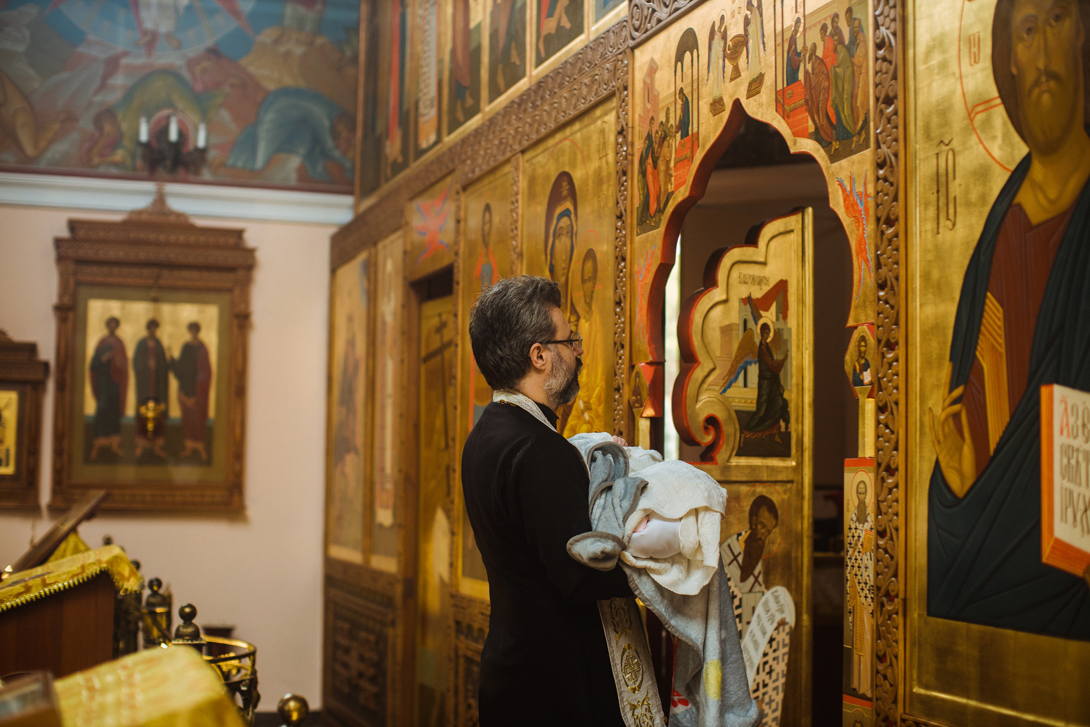 Храм Георгия Победоносца. Крещение Ариши. Фотографы в городе Волгограде — Людмила Агеева и Алексей Околелов