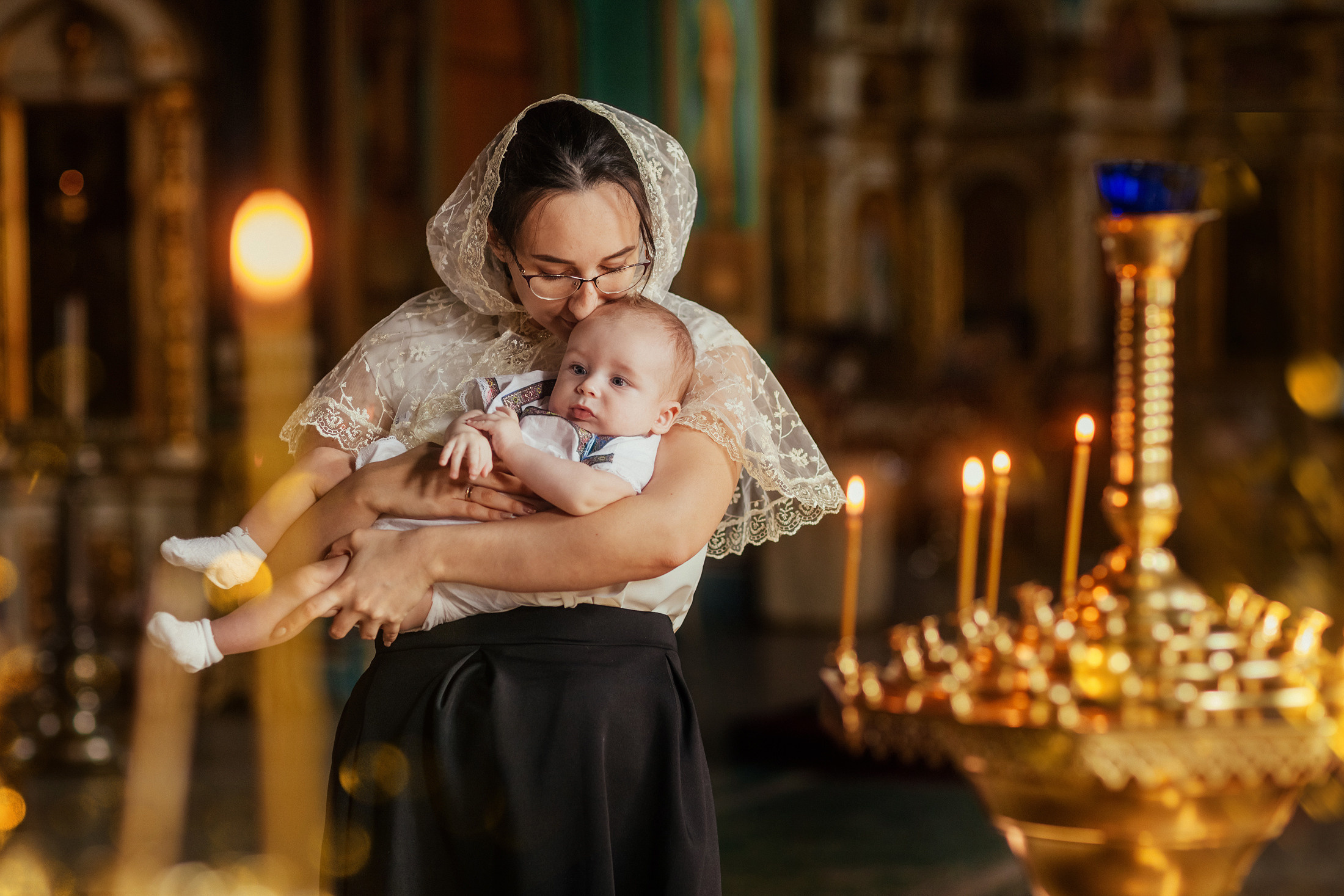 Казанский кафедральный собор. Крещение Ванечки. Фотографы в городе Волгограде — Людмила Агеева и Алексей Околелов