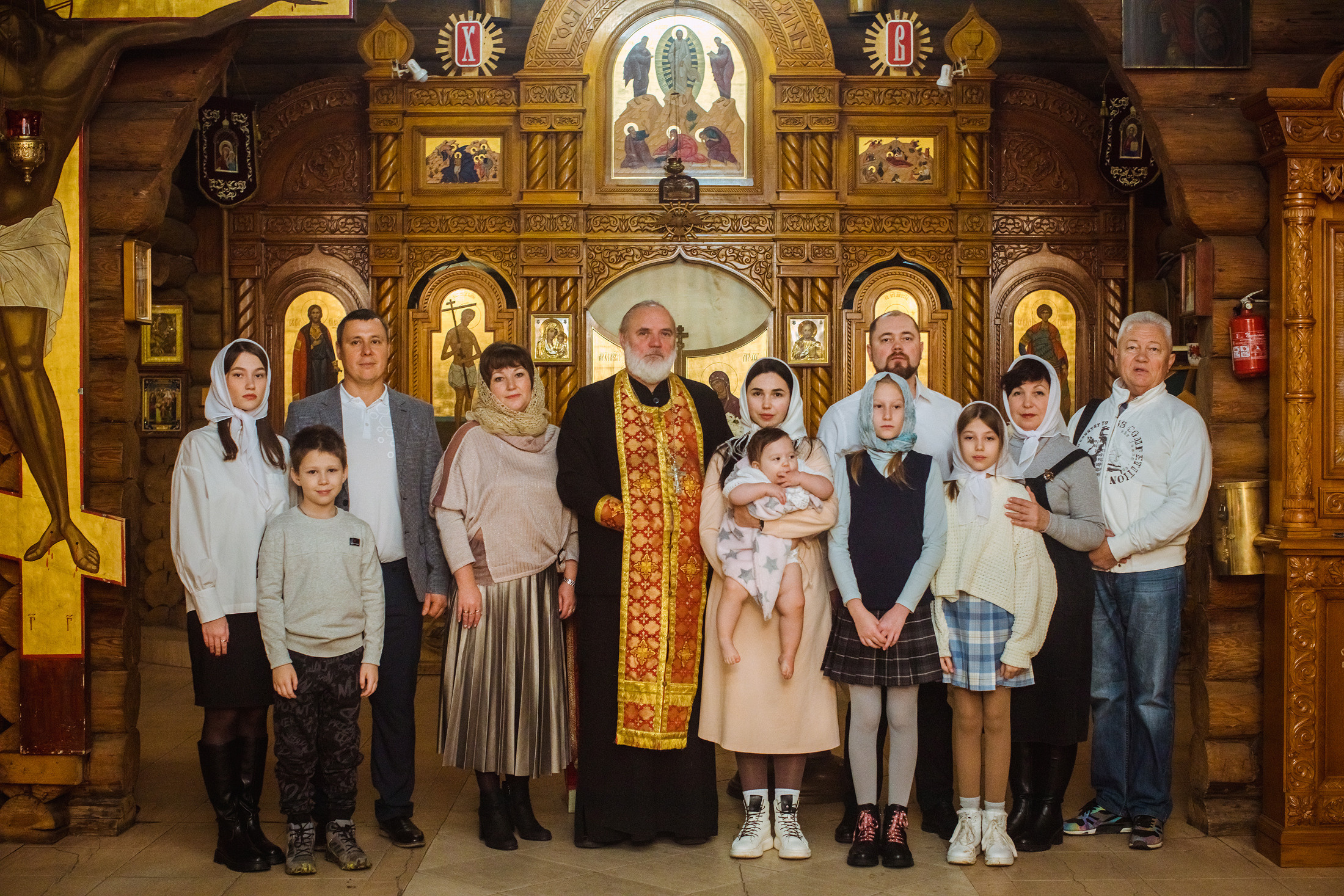 Храм Преображения Господня. Крещение Леры. Фотографы в городе Волгограде — Людмила Агеева и Алексей Околелов