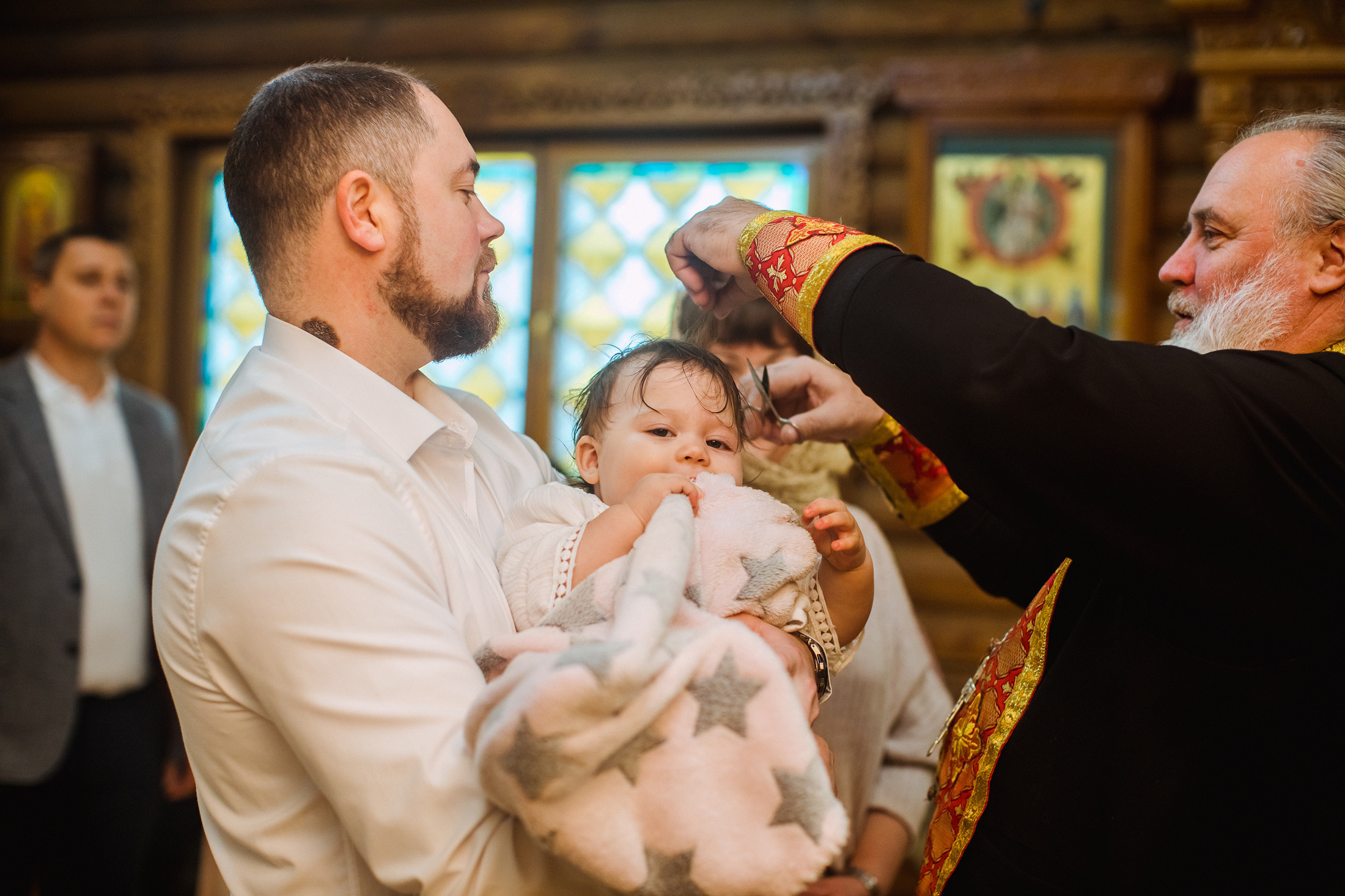 Храм Преображения Господня. Крещение Леры. Фотографы в городе Волгограде — Людмила Агеева и Алексей Околелов
