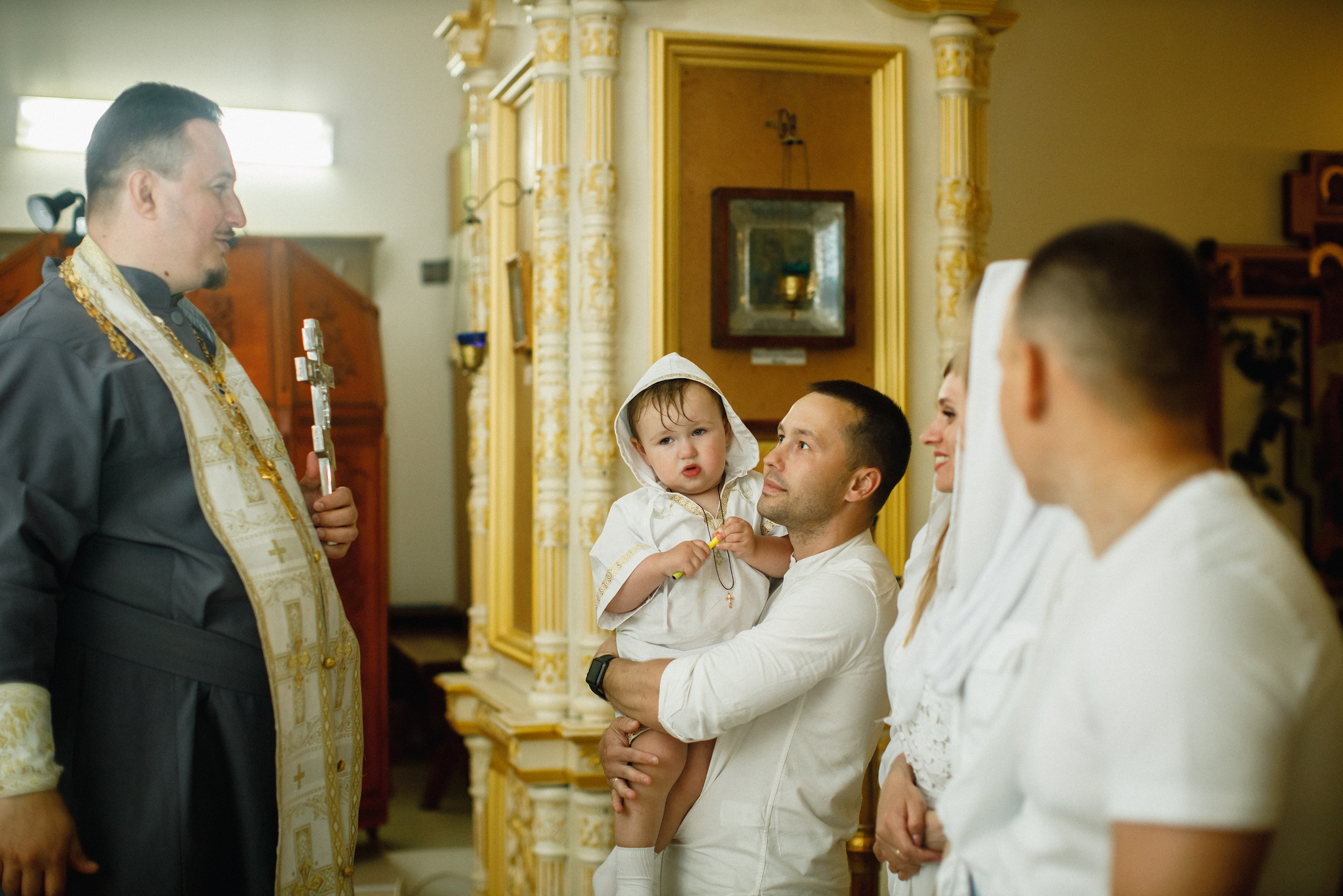 Собор Иоанна Богослова. г. Волжский Крещение Артема. Фотографы в городе Волгограде — Людмила Агеева и Алексей Околелов