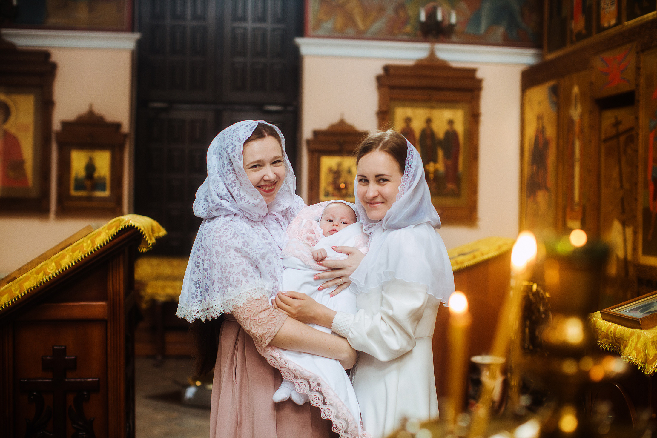 Храм Георгия Победоносца. Крещение Ариши. Фотографы в городе Волгограде — Людмила Агеева и Алексей Околелов