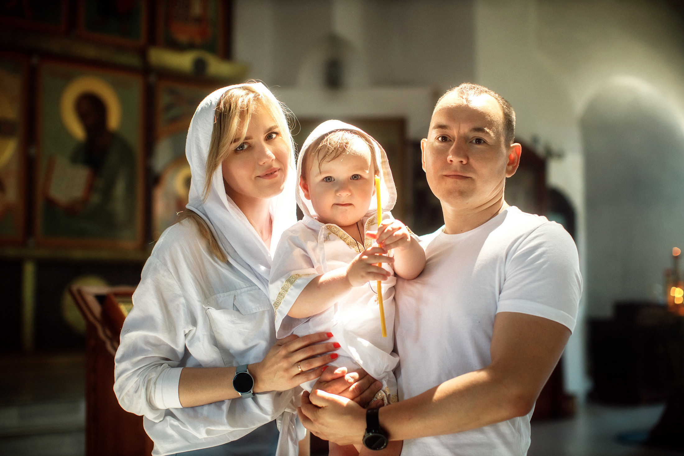 Собор Иоанна Богослова. г. Волжский Крещение Артема. Фотографы в городе Волгограде — Людмила Агеева и Алексей Околелов