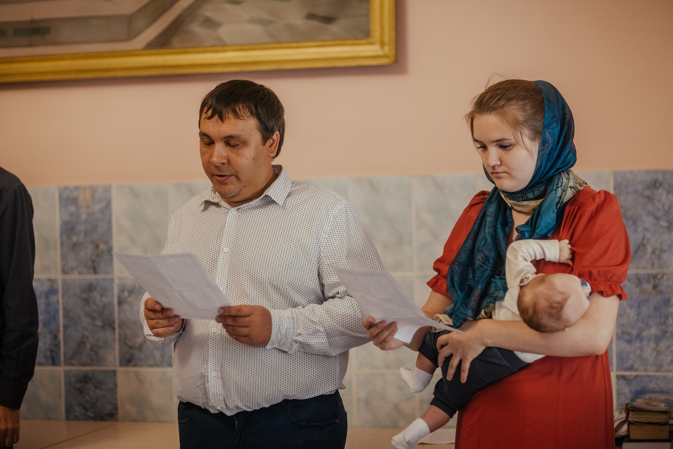 Казанский кафедральный собор. Крещение Ванечки. Фотографы в городе Волгограде — Людмила Агеева и Алексей Околелов