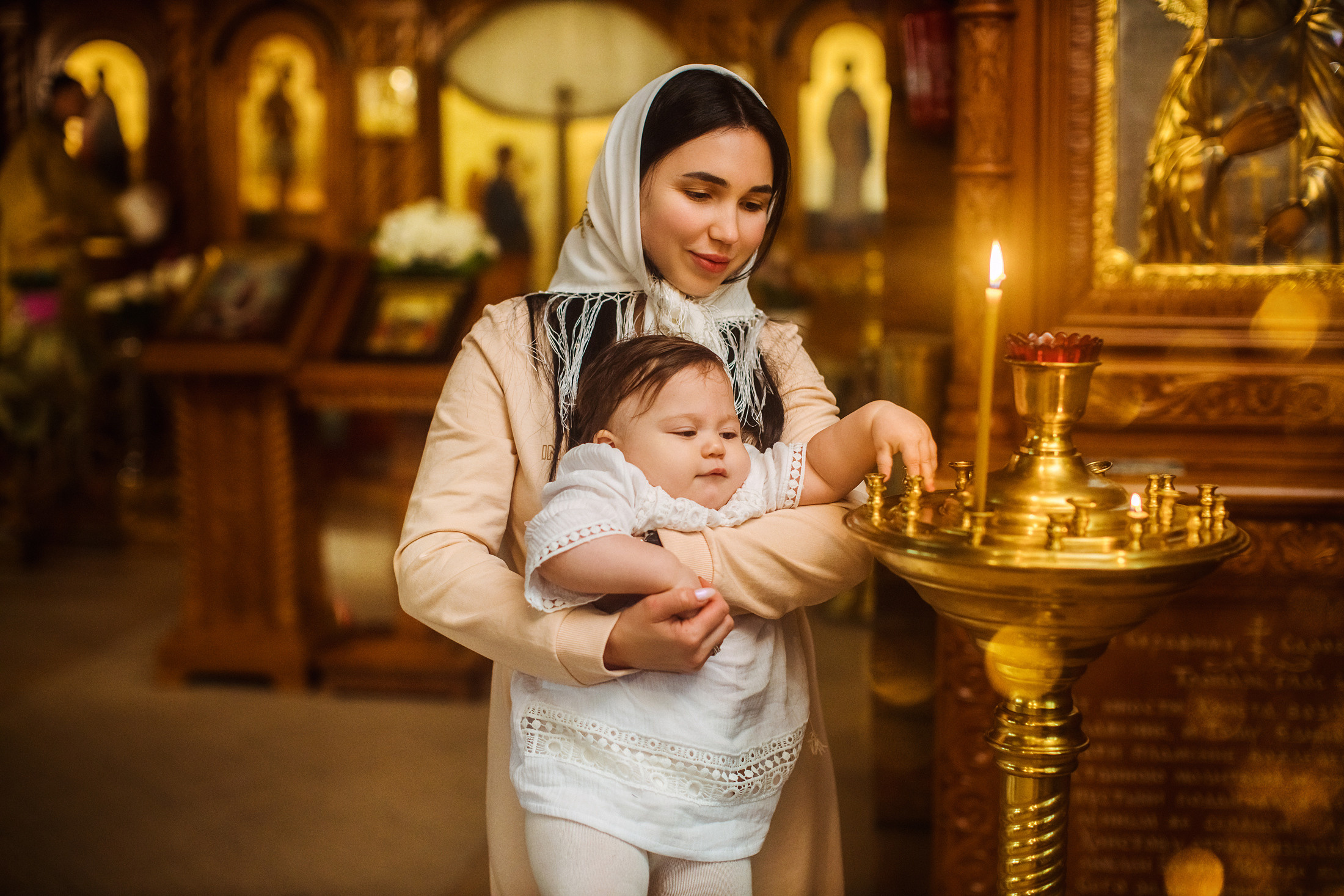 Храм Преображения Господня. Крещение Леры. Фотографы в городе Волгограде — Людмила Агеева и Алексей Околелов