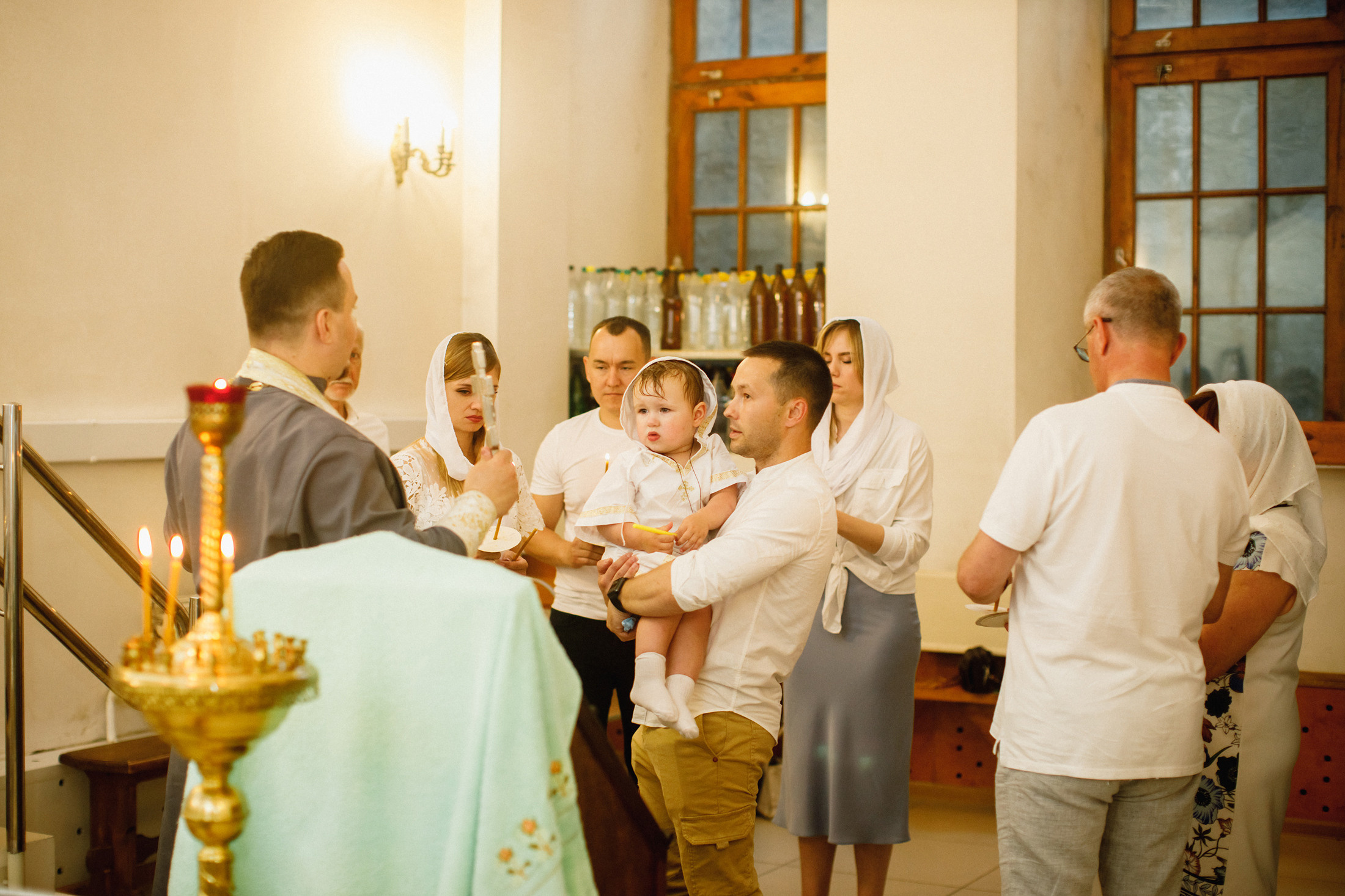 Собор Иоанна Богослова. г. Волжский Крещение Артема. Фотографы в городе Волгограде — Людмила Агеева и Алексей Околелов