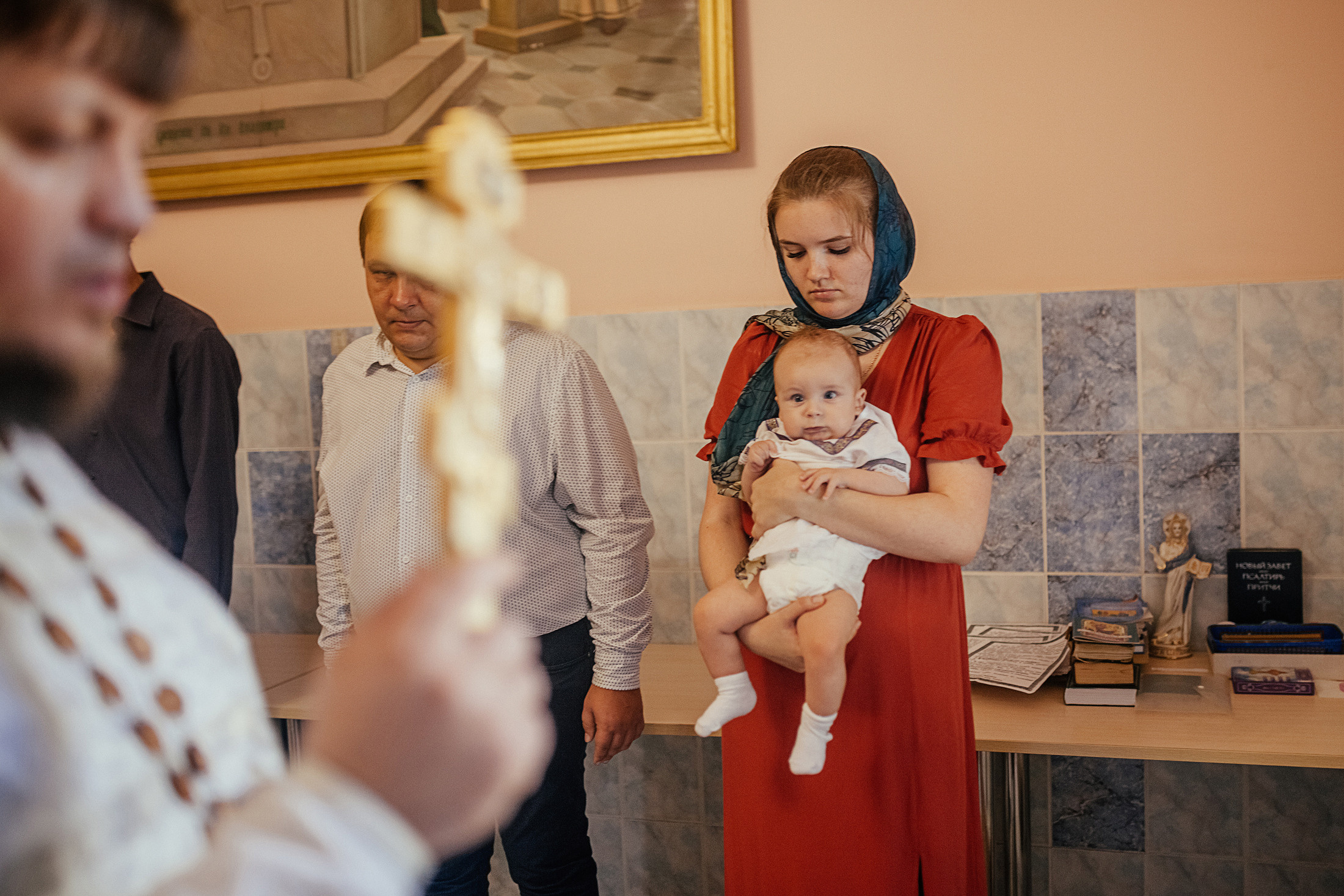 Казанский кафедральный собор. Крещение Ванечки. Фотографы в городе Волгограде — Людмила Агеева и Алексей Околелов