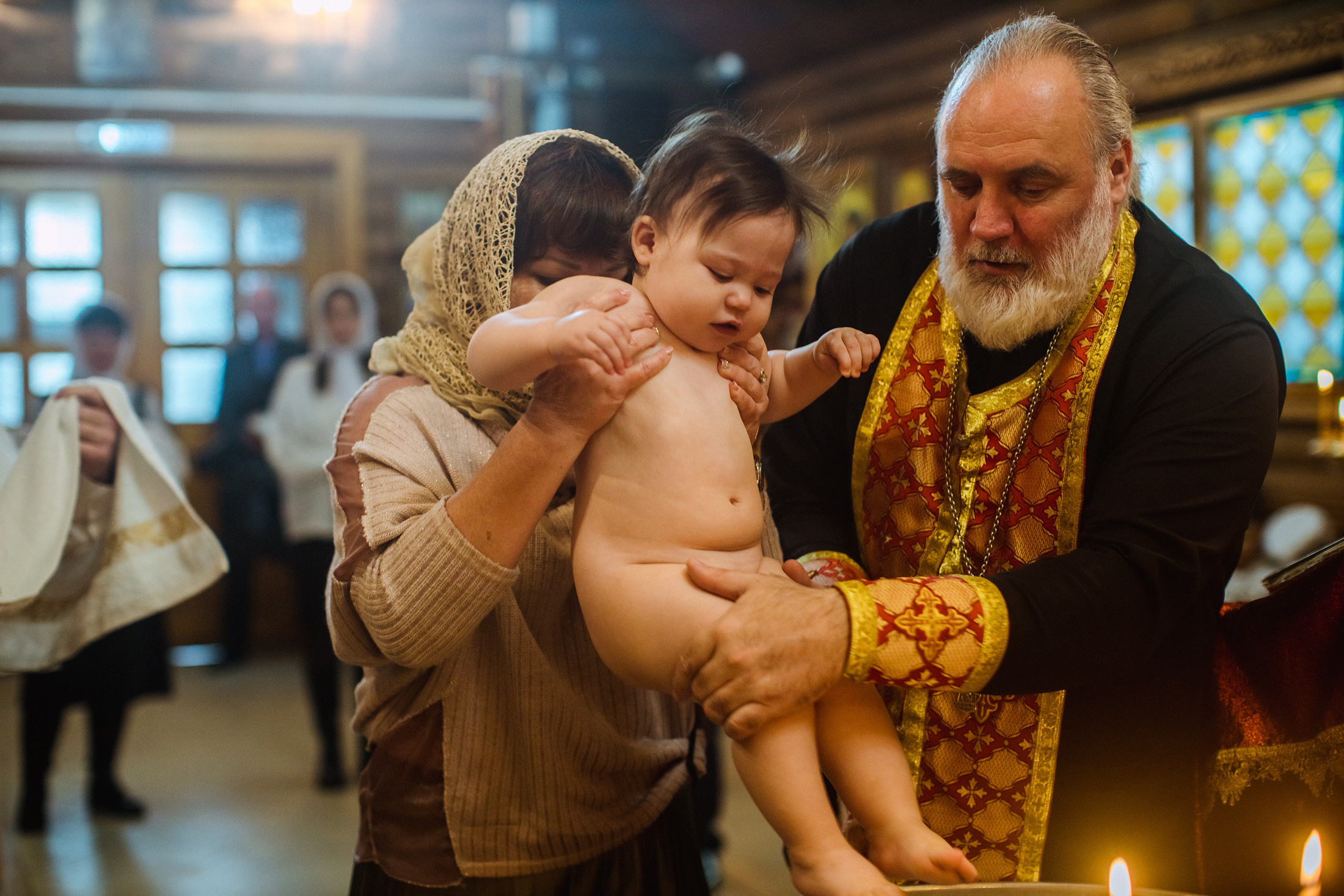 Храм Преображения Господня. Крещение Леры. Фотографы в городе Волгограде — Людмила Агеева и Алексей Околелов