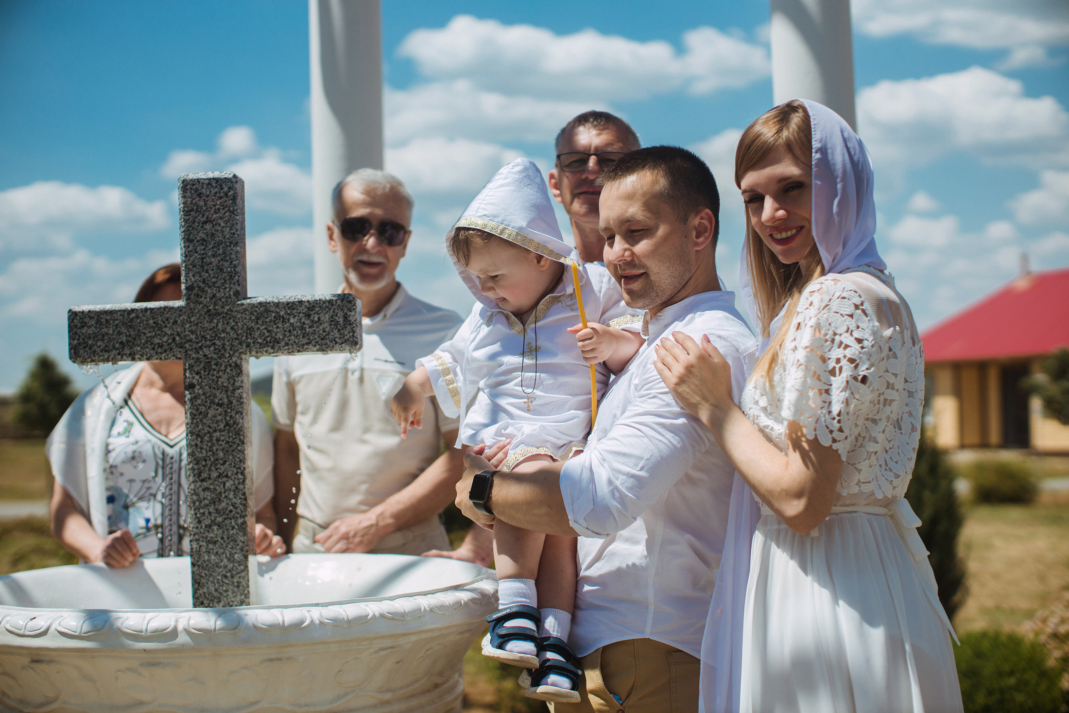 Собор Иоанна Богослова. г. Волжский Крещение Артема. Фотографы в городе Волгограде — Людмила Агеева и Алексей Околелов