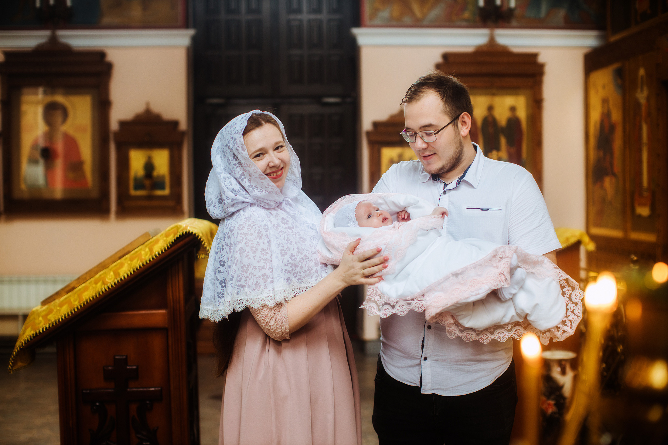 Храм Георгия Победоносца. Крещение Ариши. Фотографы в городе Волгограде — Людмила Агеева и Алексей Околелов