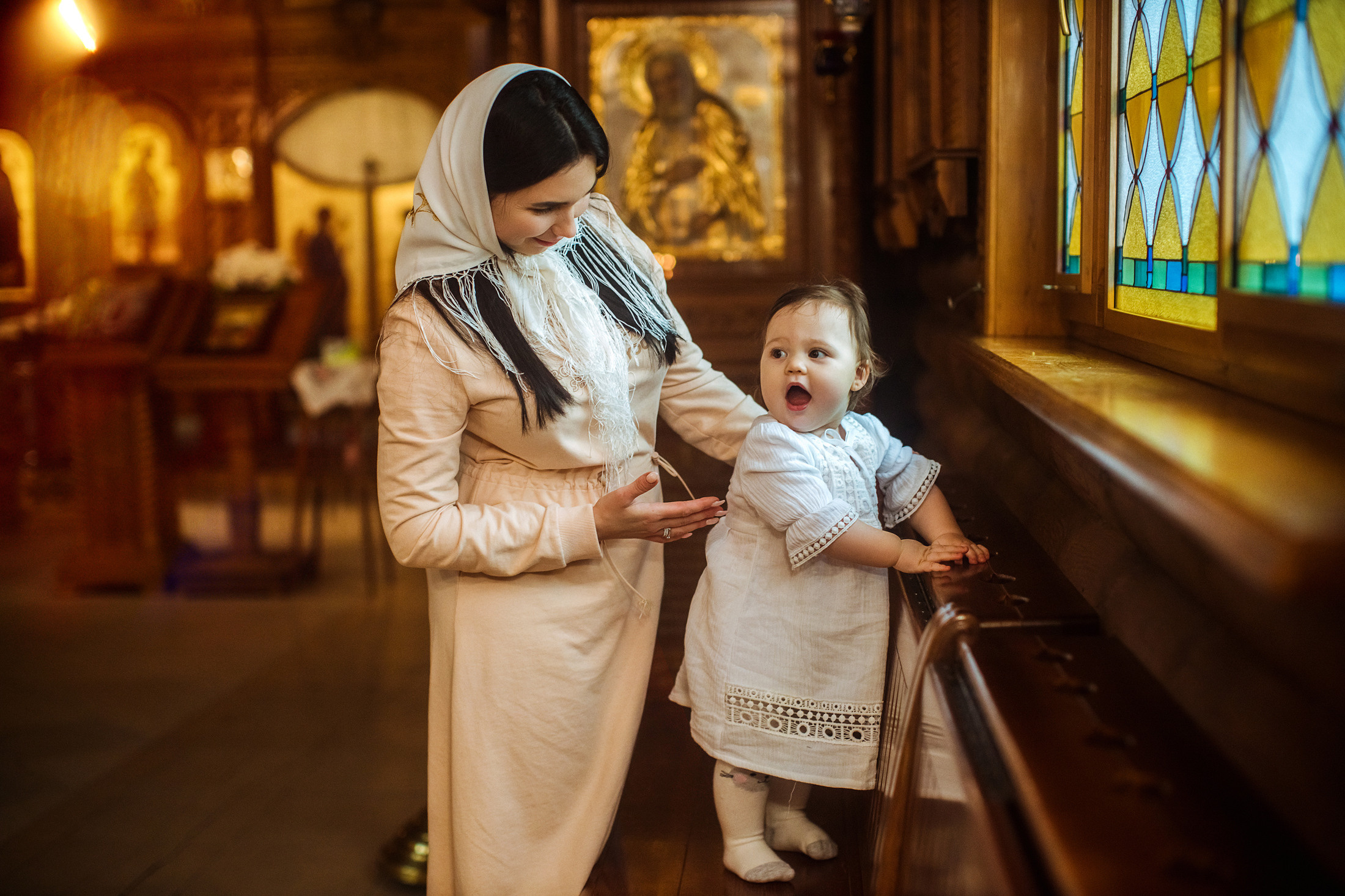 Храм Преображения Господня. Крещение Леры. Фотографы в городе Волгограде — Людмила Агеева и Алексей Околелов
