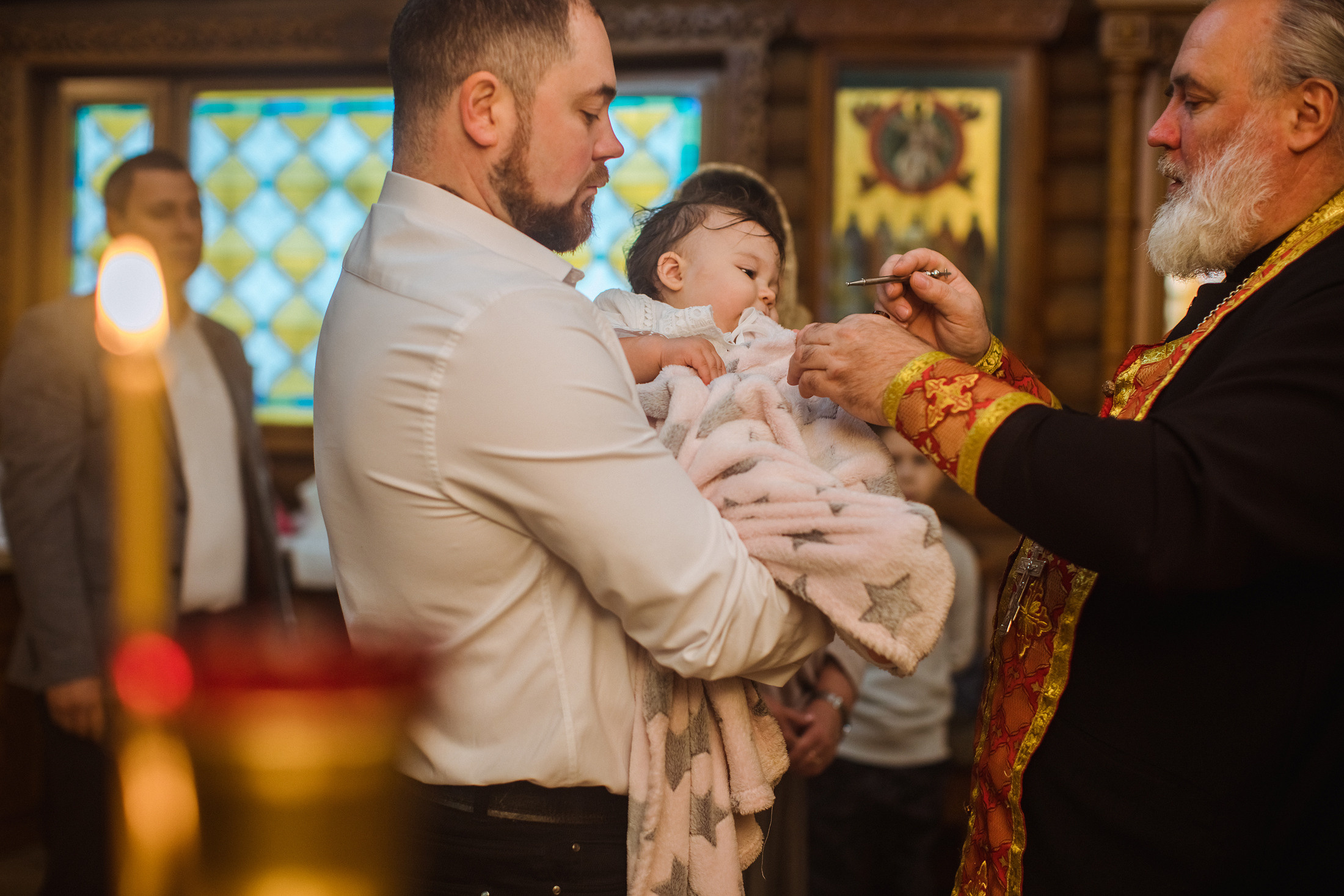 Храм Преображения Господня. Крещение Леры. Фотографы в городе Волгограде — Людмила Агеева и Алексей Околелов