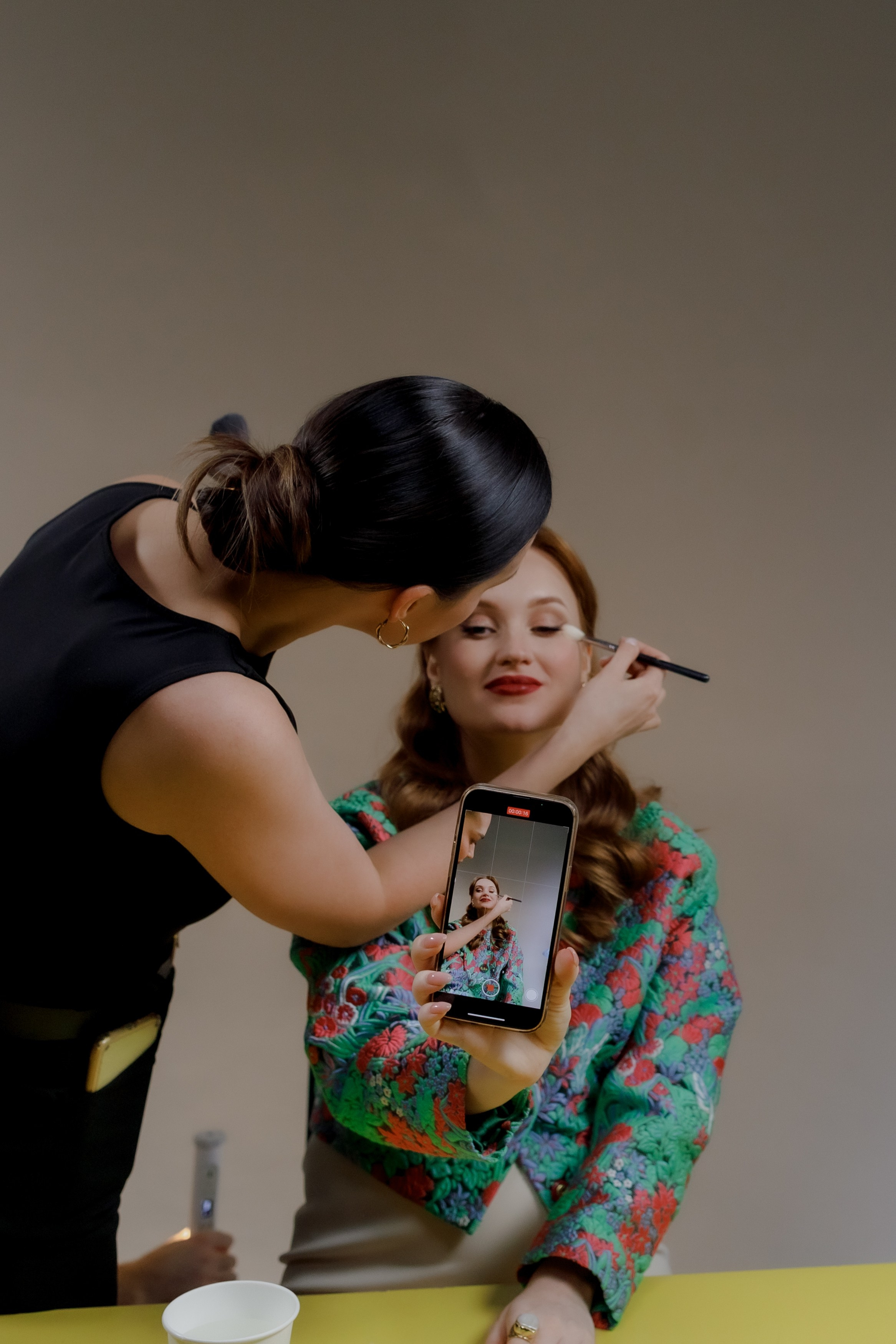 Backstage. Destination wedding photographer Mary Korenchuk